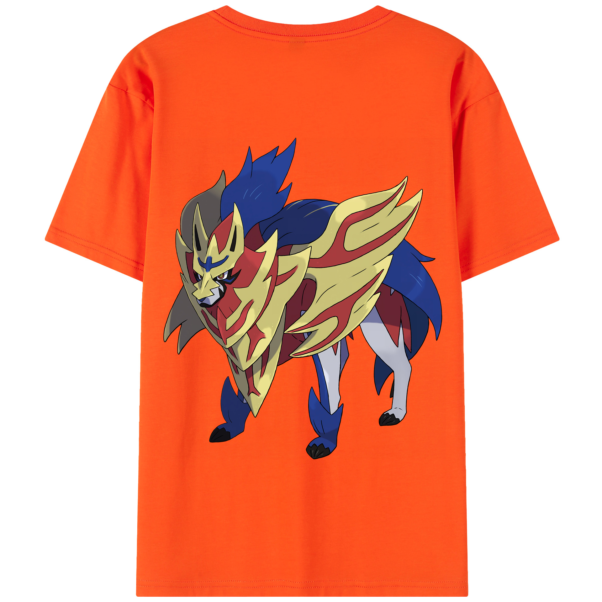 （画像用） ポケットモンスター Pokémon 綿100％半袖Tシャツ（背面プリント）