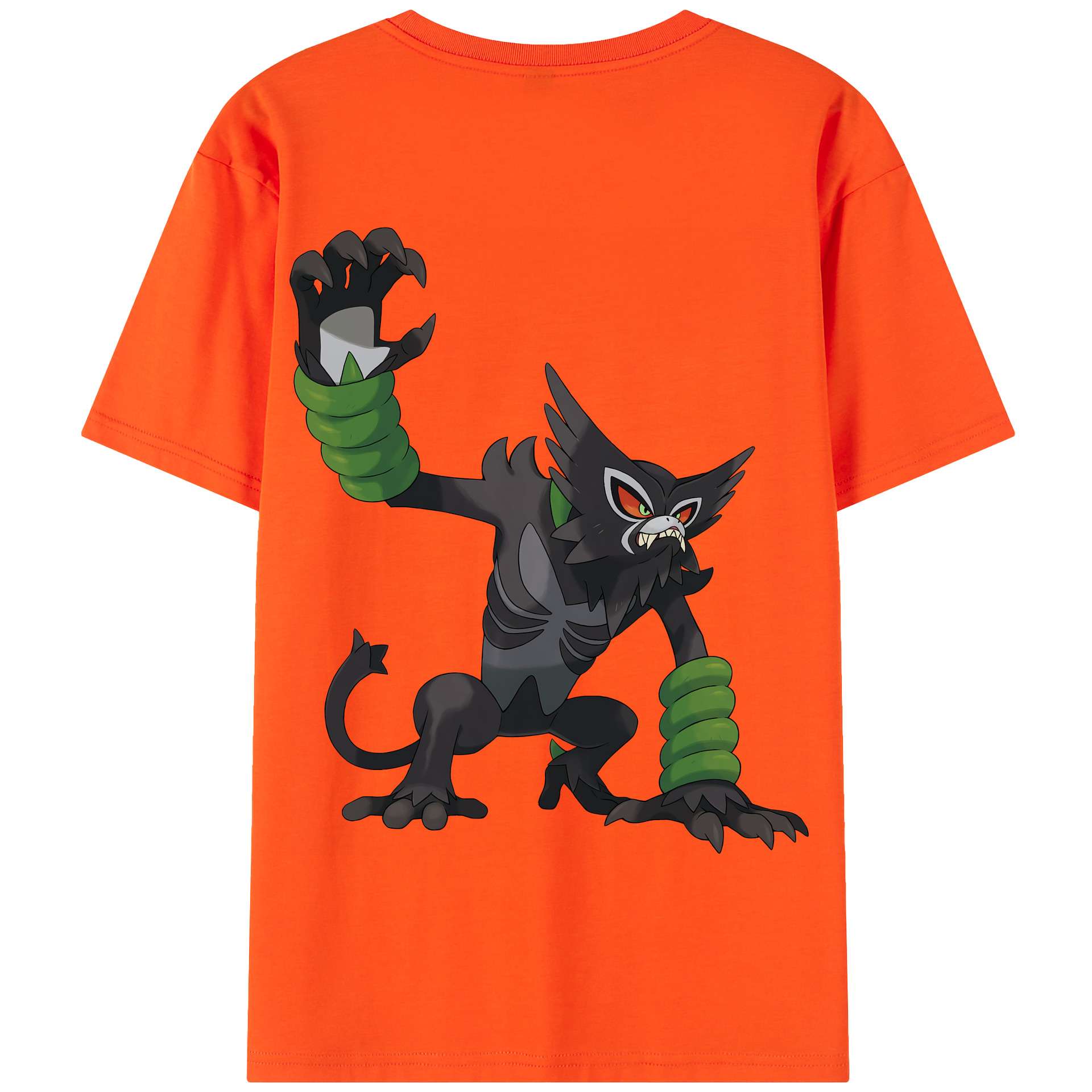 （画像用） ポケットモンスター Pokémon 綿100％半袖Tシャツ（背面プリント）