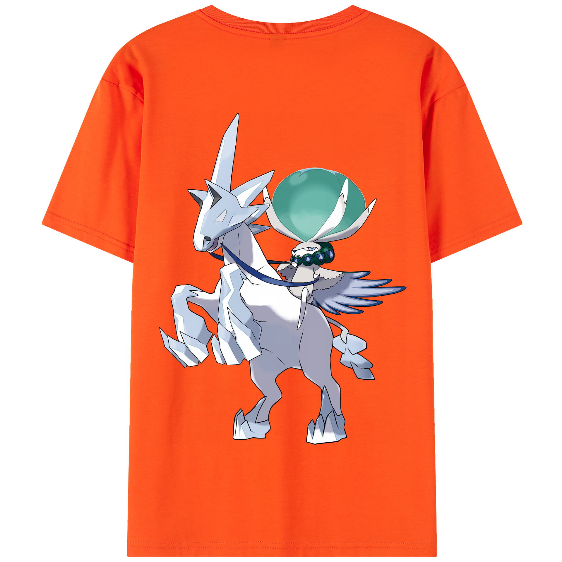 （画像用） ポケットモンスター Pokémon 綿100％半袖Tシャツ（背面プリント）
