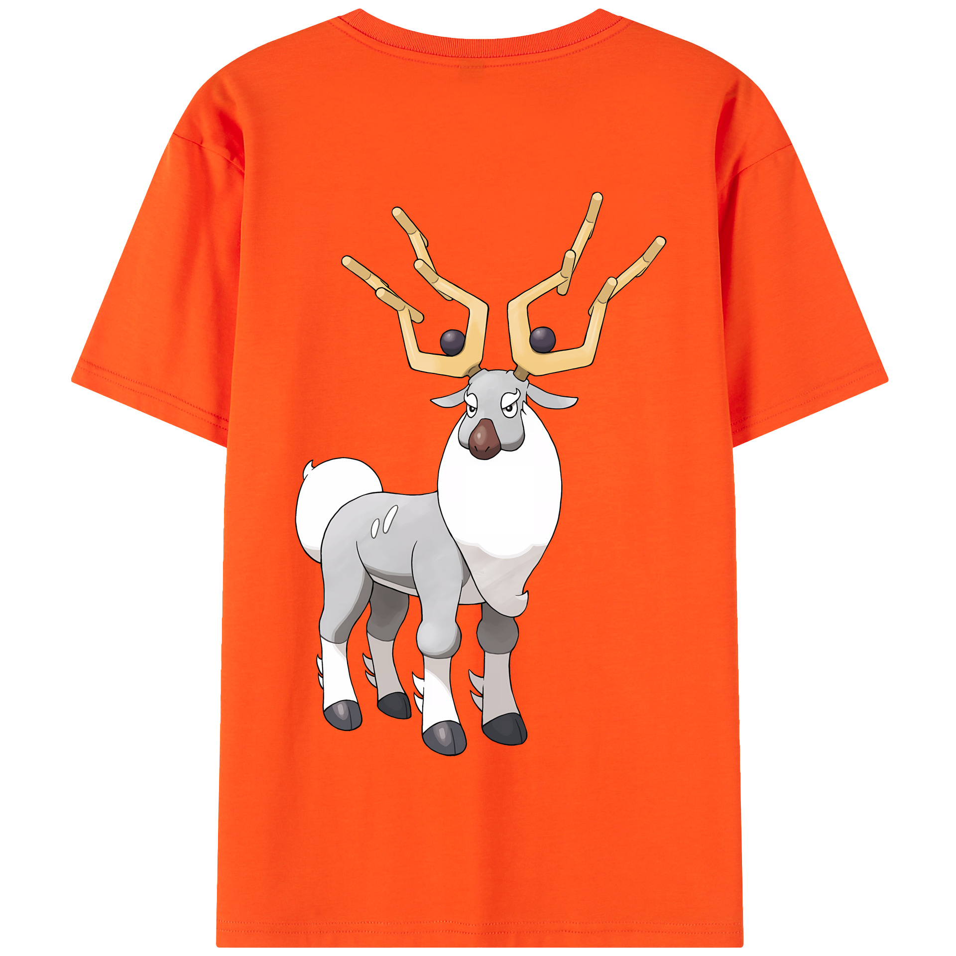（画像用） ポケットモンスター Pokémon 綿100％半袖Tシャツ（背面プリント）