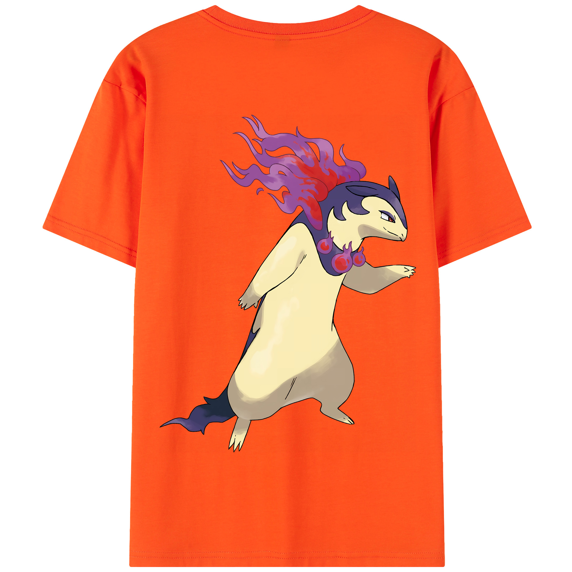 （画像用） ポケットモンスター Pokémon 綿100％半袖Tシャツ（背面プリント）