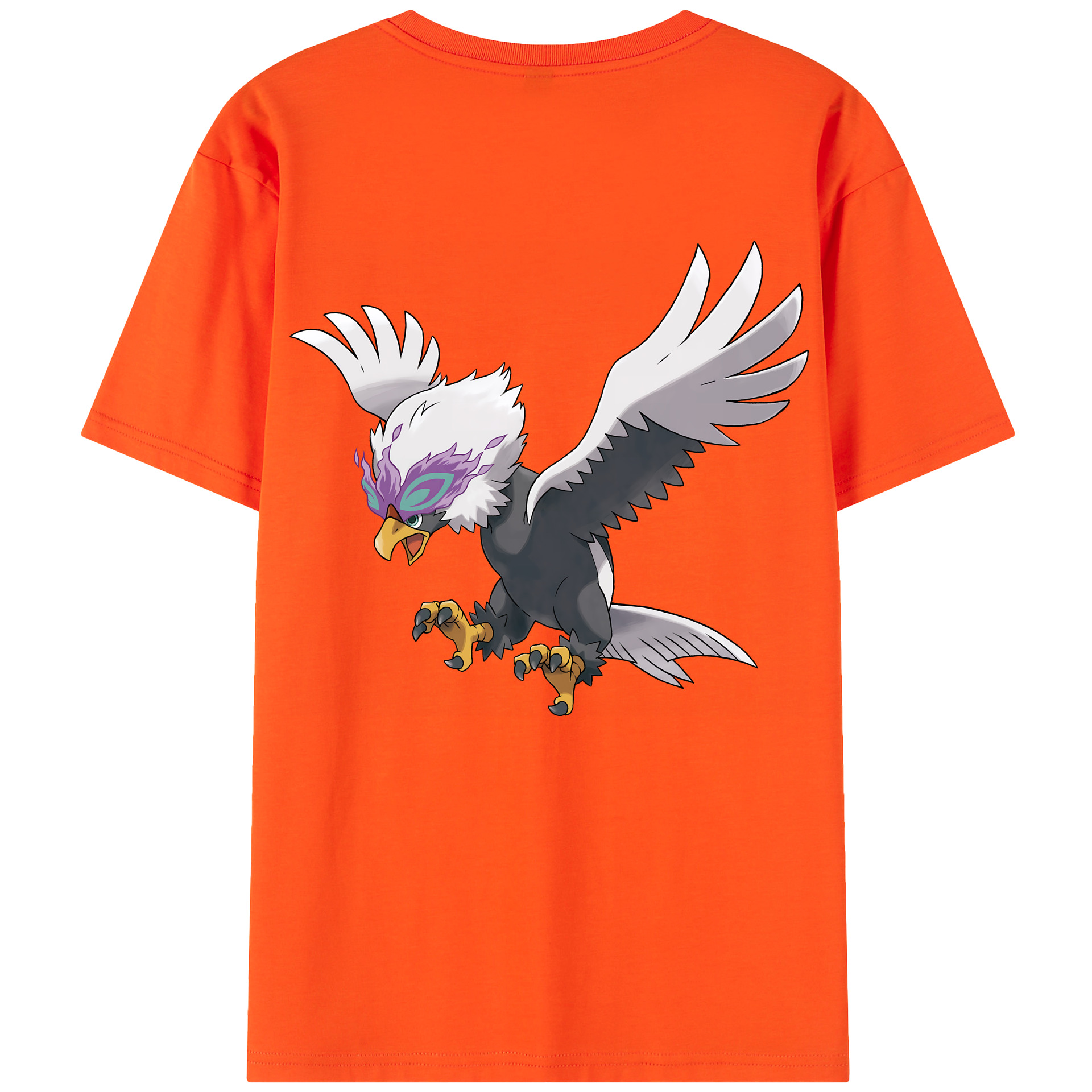 （画像用） ポケットモンスター Pokémon 綿100％半袖Tシャツ（背面プリント）