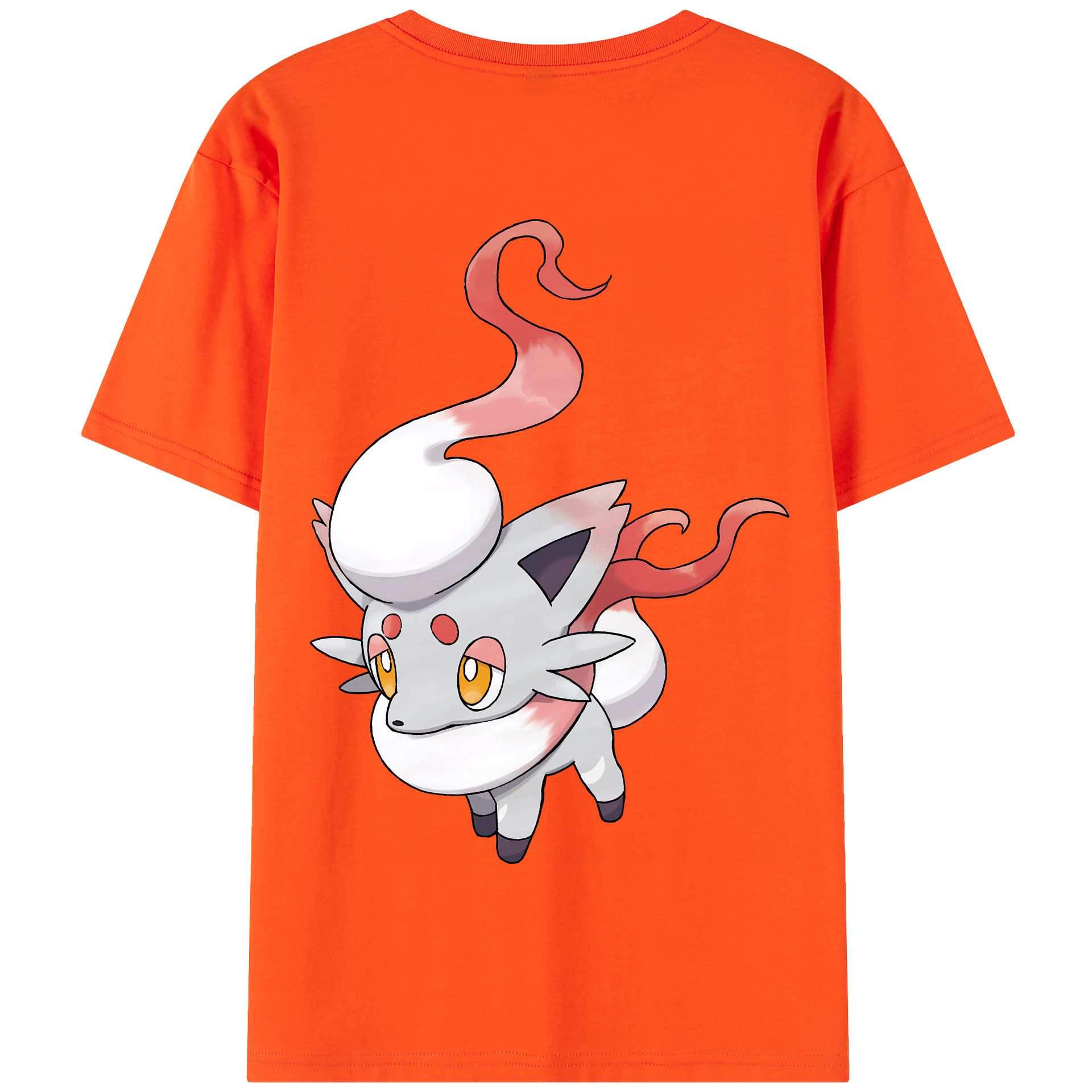 （画像用） ポケットモンスター Pokémon 綿100％半袖Tシャツ（背面プリント）