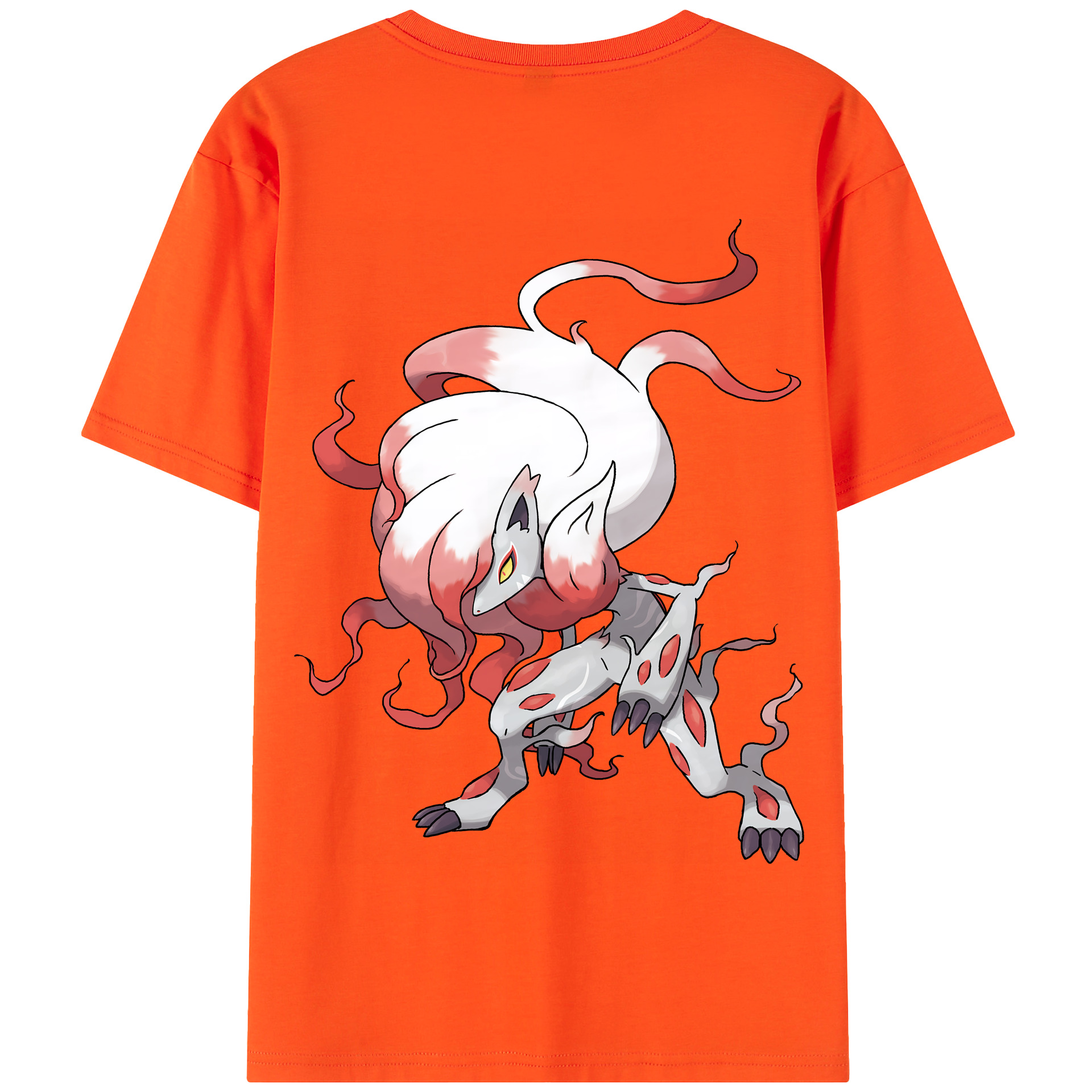 （画像用） ポケットモンスター Pokémon 綿100％半袖Tシャツ（背面プリント）