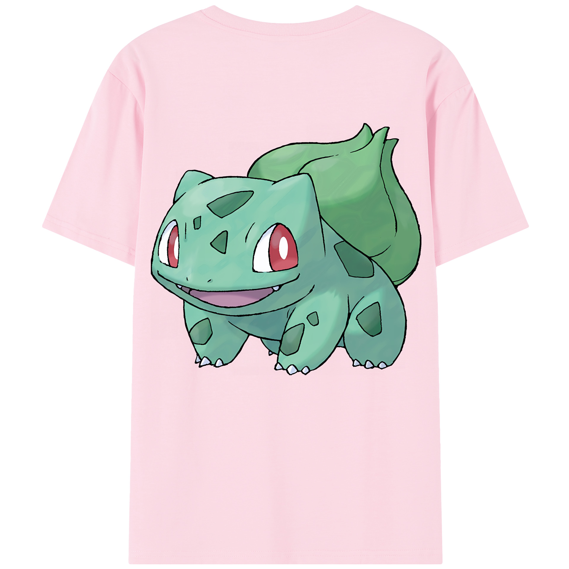 （画像用） ポケットモンスター Pokémon 綿100％半袖Tシャツ（背面プリント）