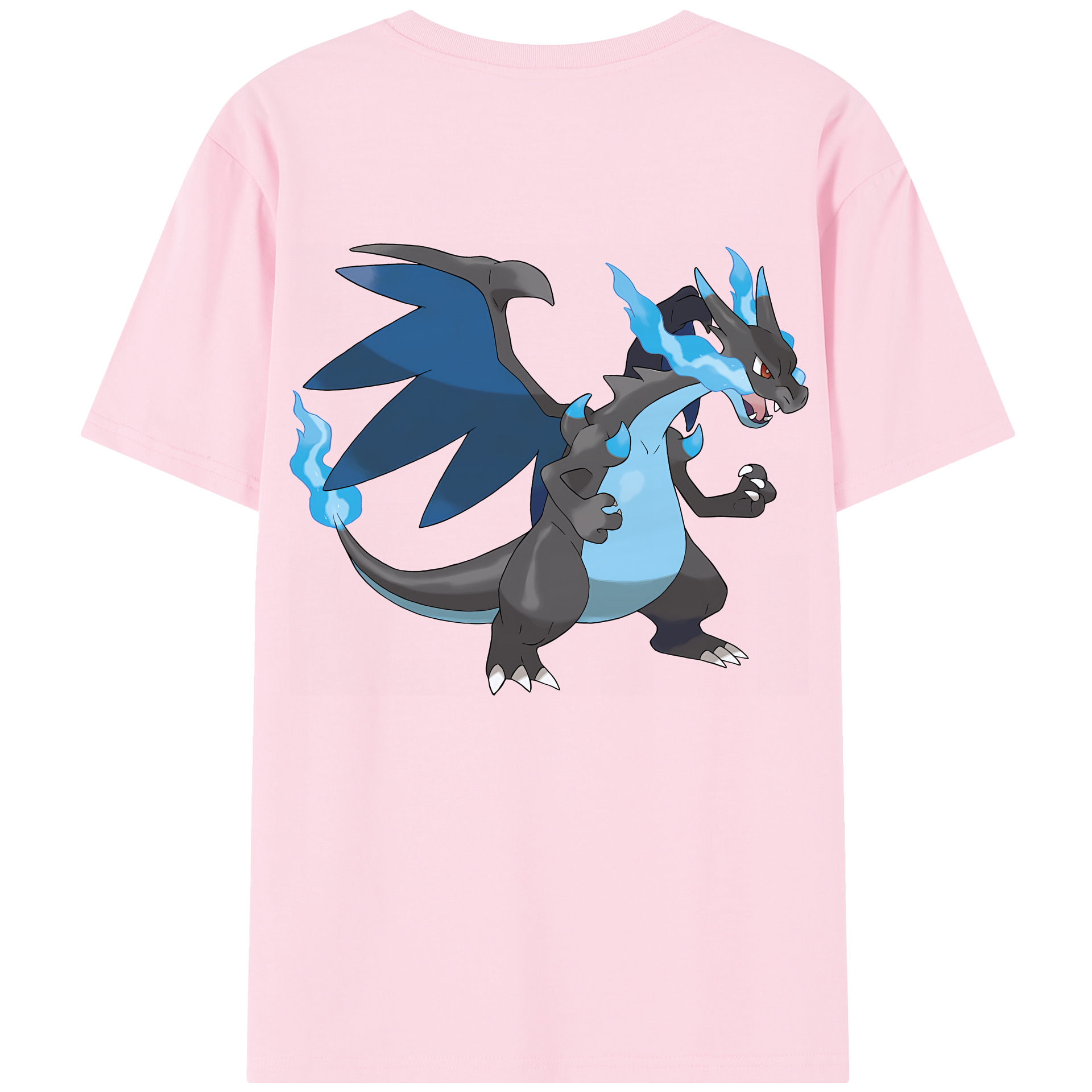 （画像用） ポケットモンスター Pokémon 綿100％半袖Tシャツ（背面プリント）