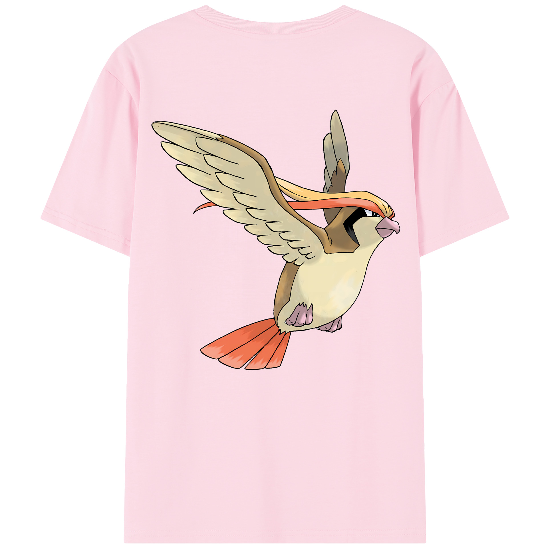 （画像用） ポケットモンスター Pokémon 綿100％半袖Tシャツ（背面プリント）