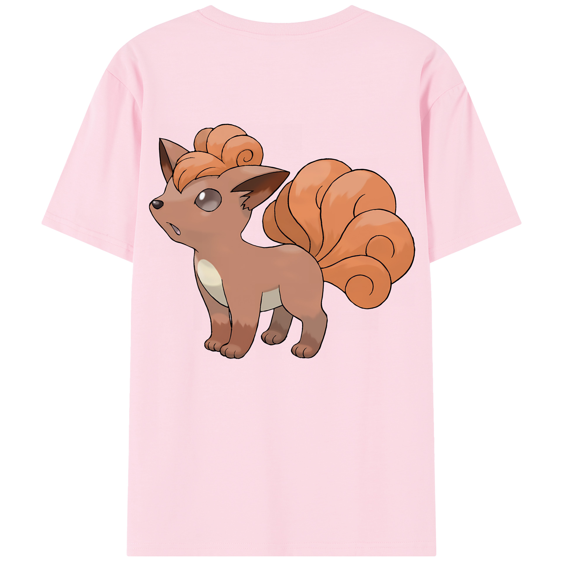（画像用） ポケットモンスター Pokémon 綿100％半袖Tシャツ（背面プリント）