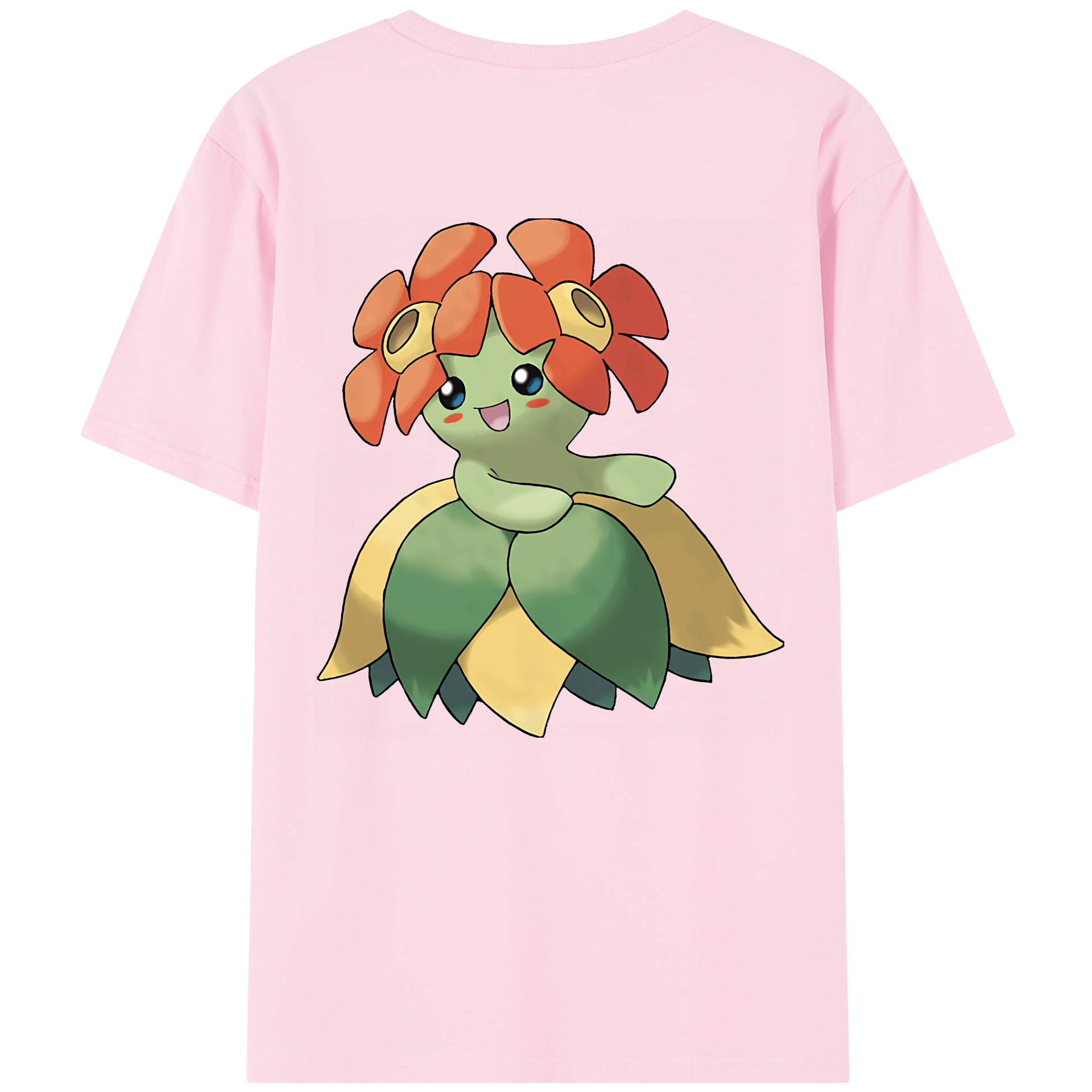 （画像用） ポケットモンスター Pokémon 綿100％半袖Tシャツ（背面プリント）