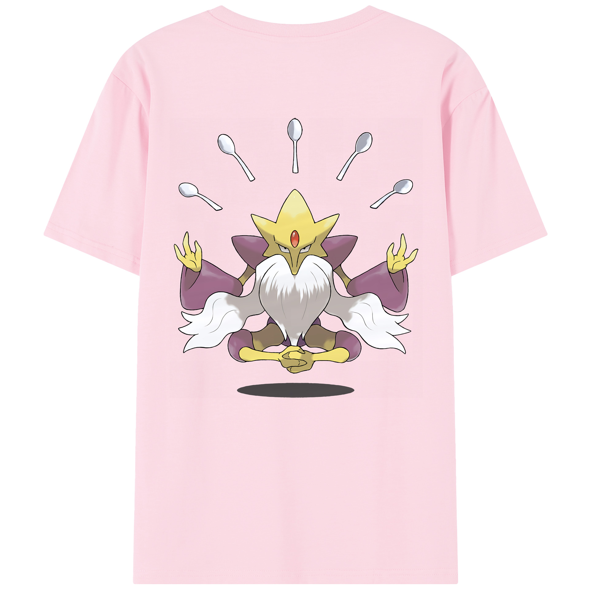 （画像用） ポケットモンスター Pokémon 綿100％半袖Tシャツ（背面プリント）