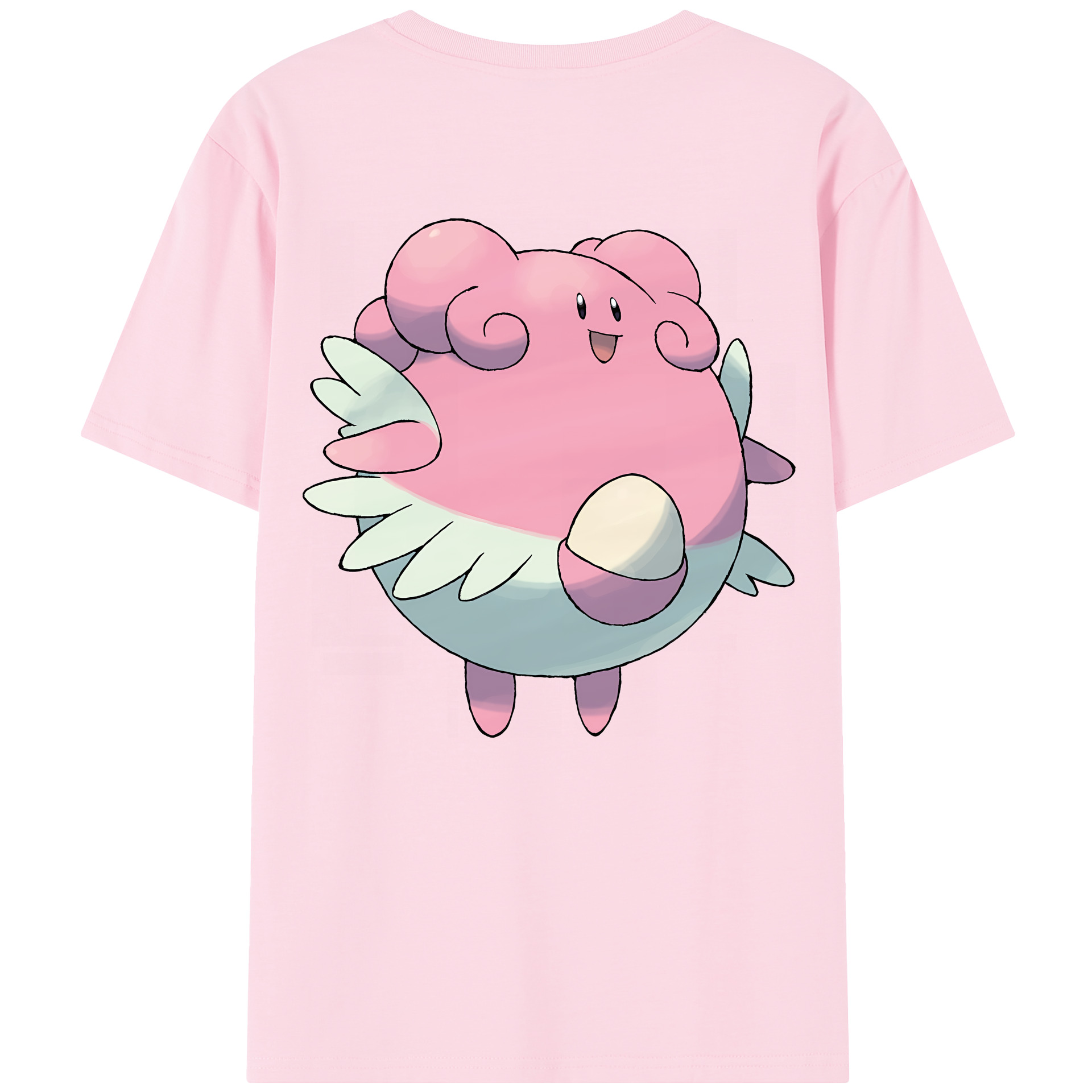 （画像用） ポケットモンスター Pokémon 綿100％半袖Tシャツ（背面プリント）