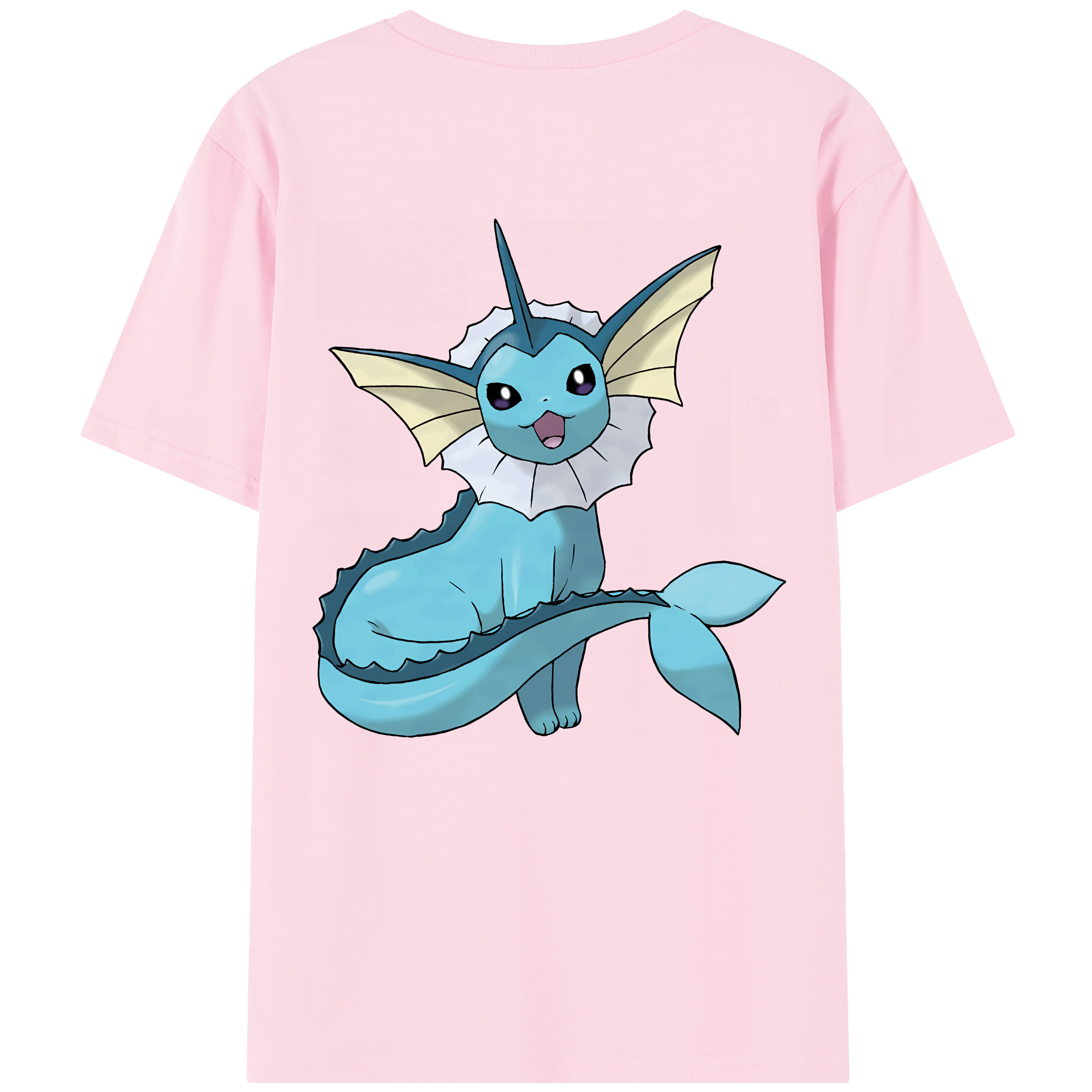 （画像用） ポケットモンスター Pokémon 綿100％半袖Tシャツ（背面プリント）