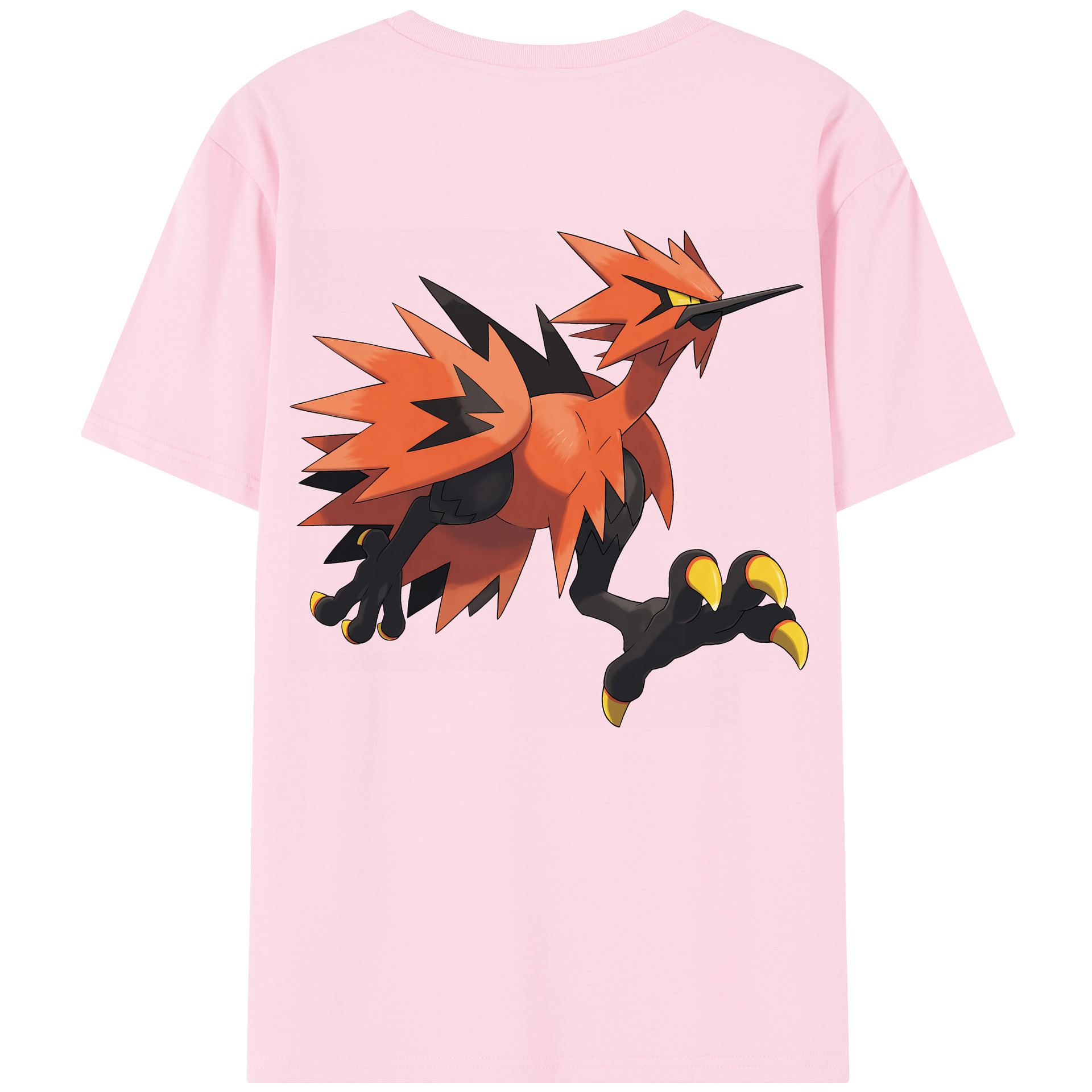 （画像用） ポケットモンスター Pokémon 綿100％半袖Tシャツ（背面プリント）