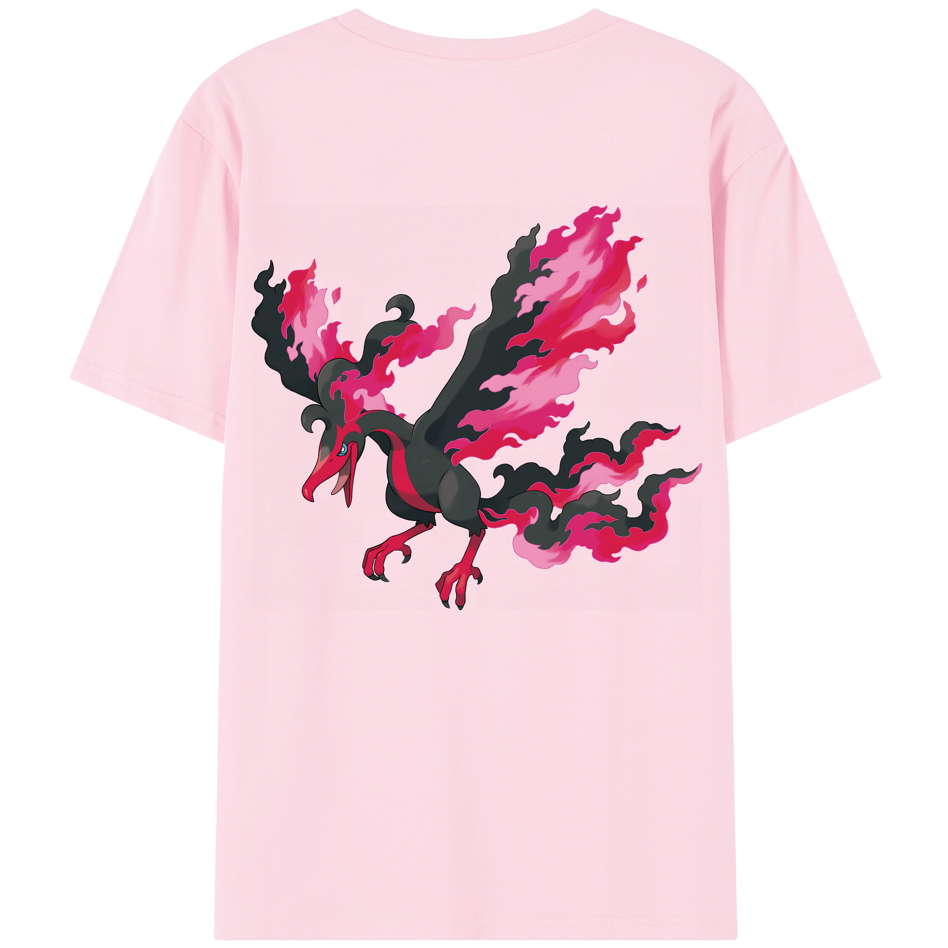 （画像用） ポケットモンスター Pokémon 綿100％半袖Tシャツ（背面プリント）