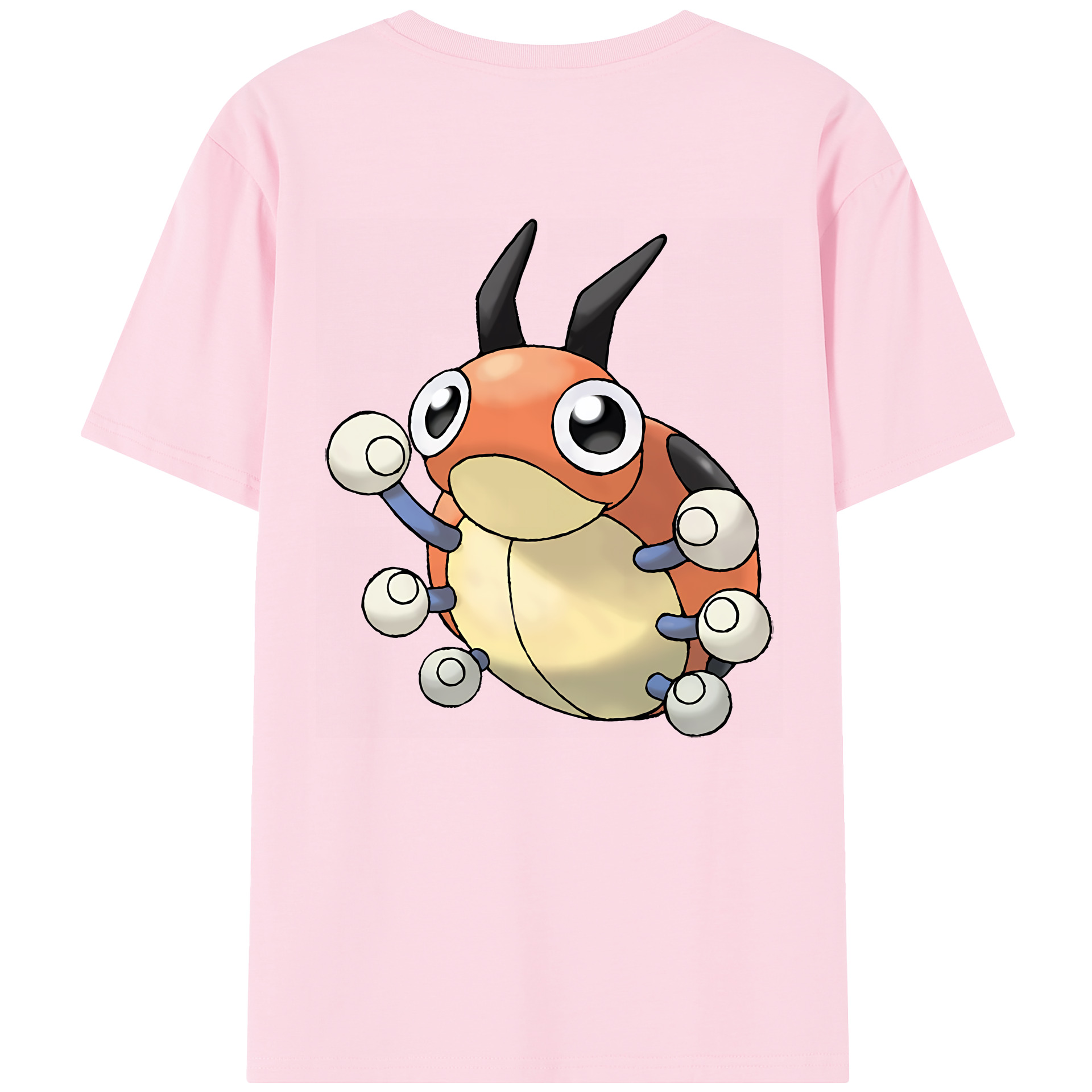 （画像用） ポケットモンスター Pokémon 綿100％半袖Tシャツ（背面プリント）