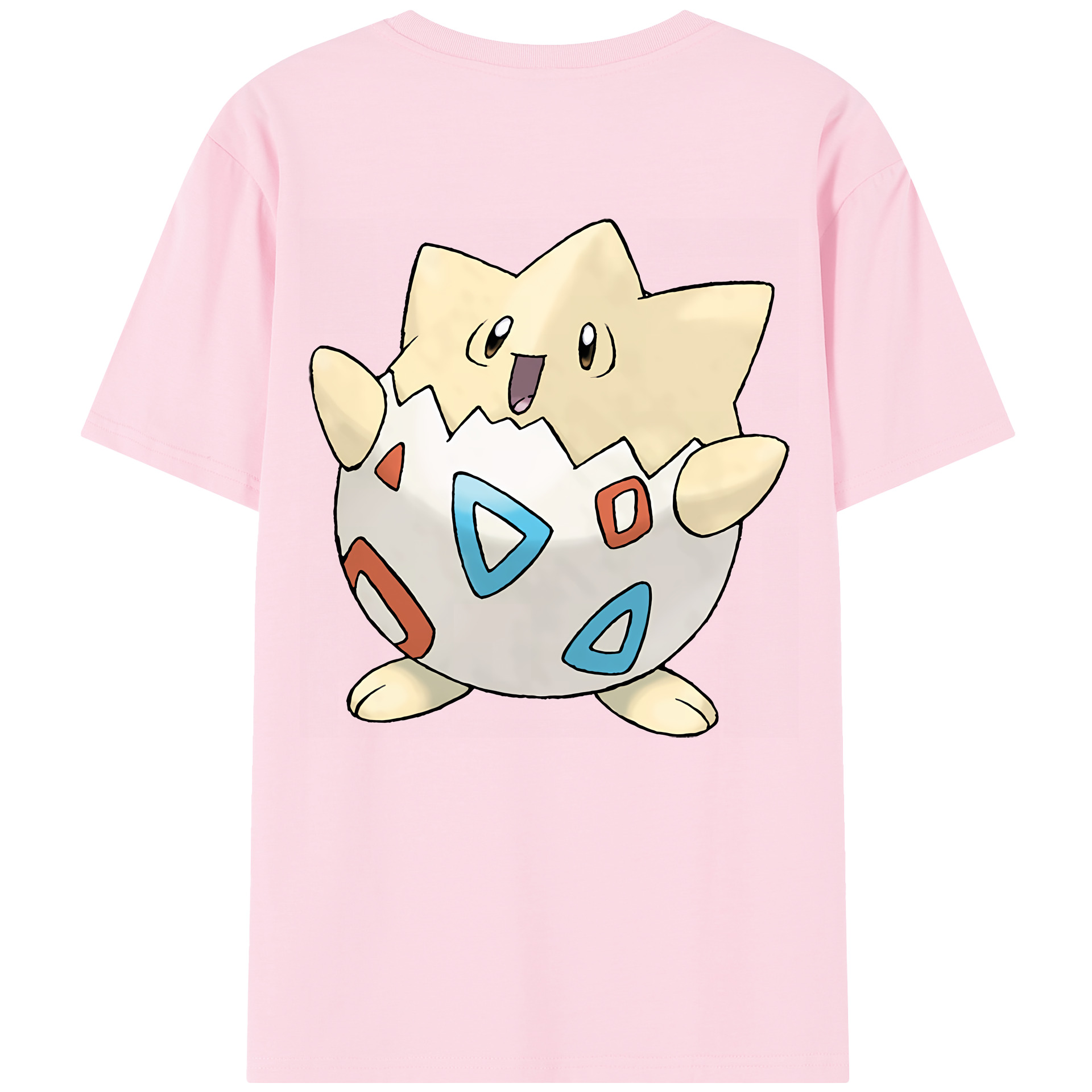 （画像用） ポケットモンスター Pokémon 綿100％半袖Tシャツ（背面プリント）