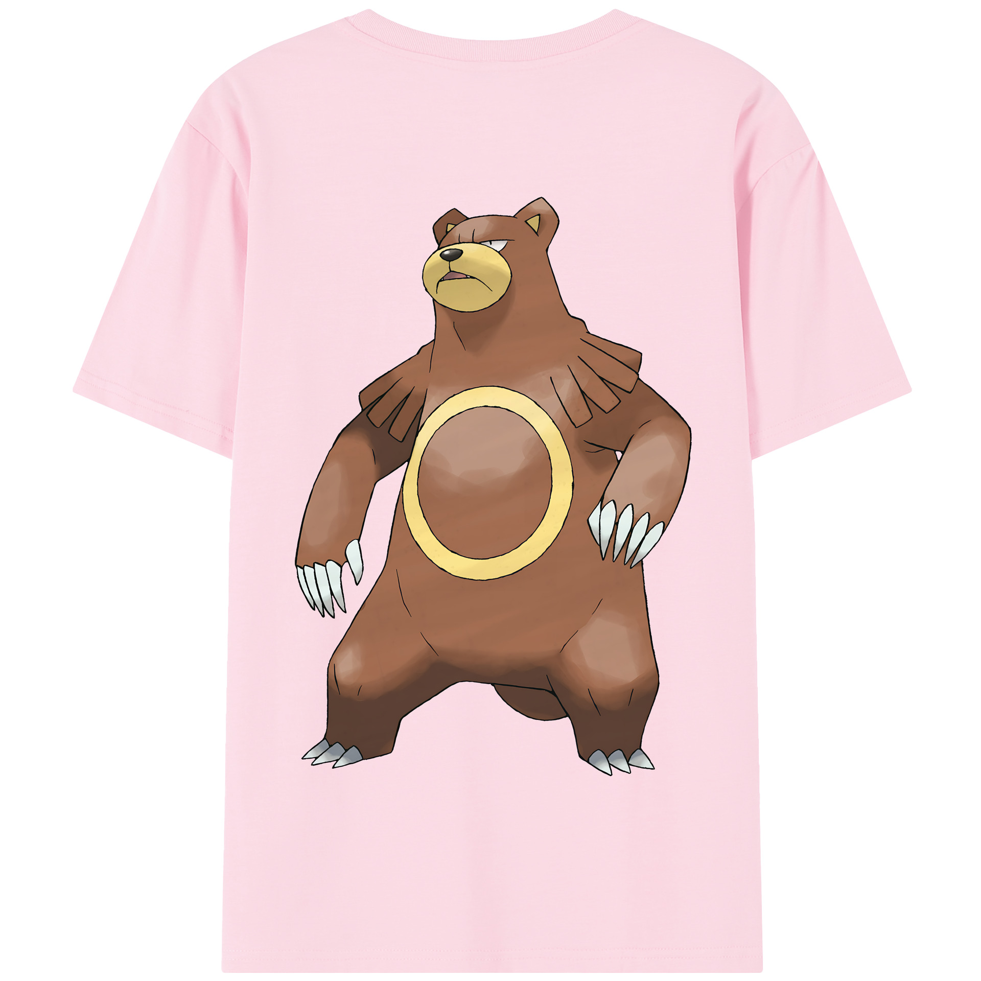 （画像用） ポケットモンスター Pokémon 綿100％半袖Tシャツ（背面プリント）