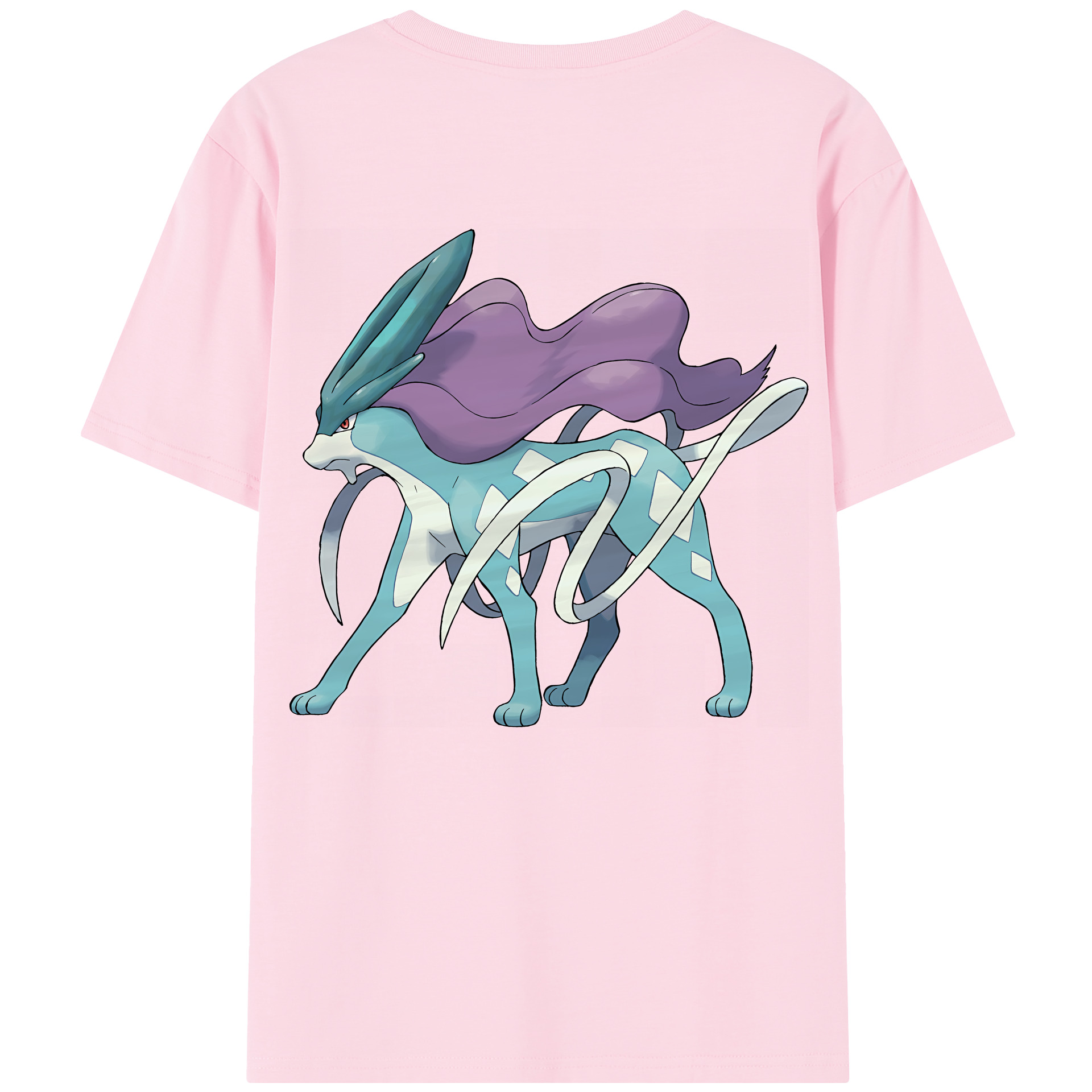 （画像用） ポケットモンスター Pokémon 綿100％半袖Tシャツ（背面プリント）