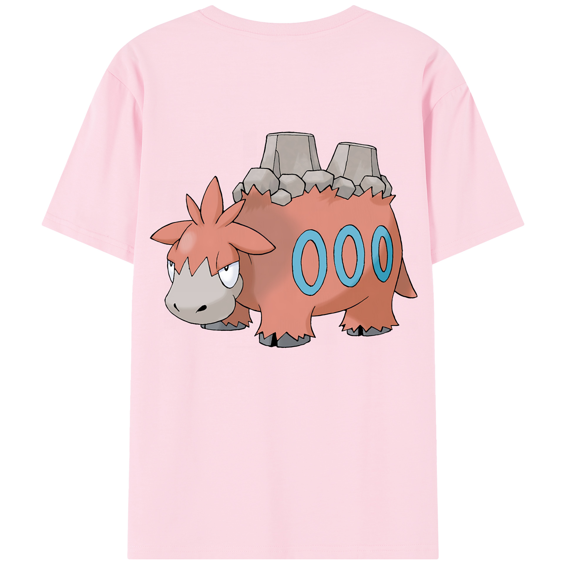 （画像用） ポケットモンスター Pokémon 綿100％半袖Tシャツ（背面プリント）