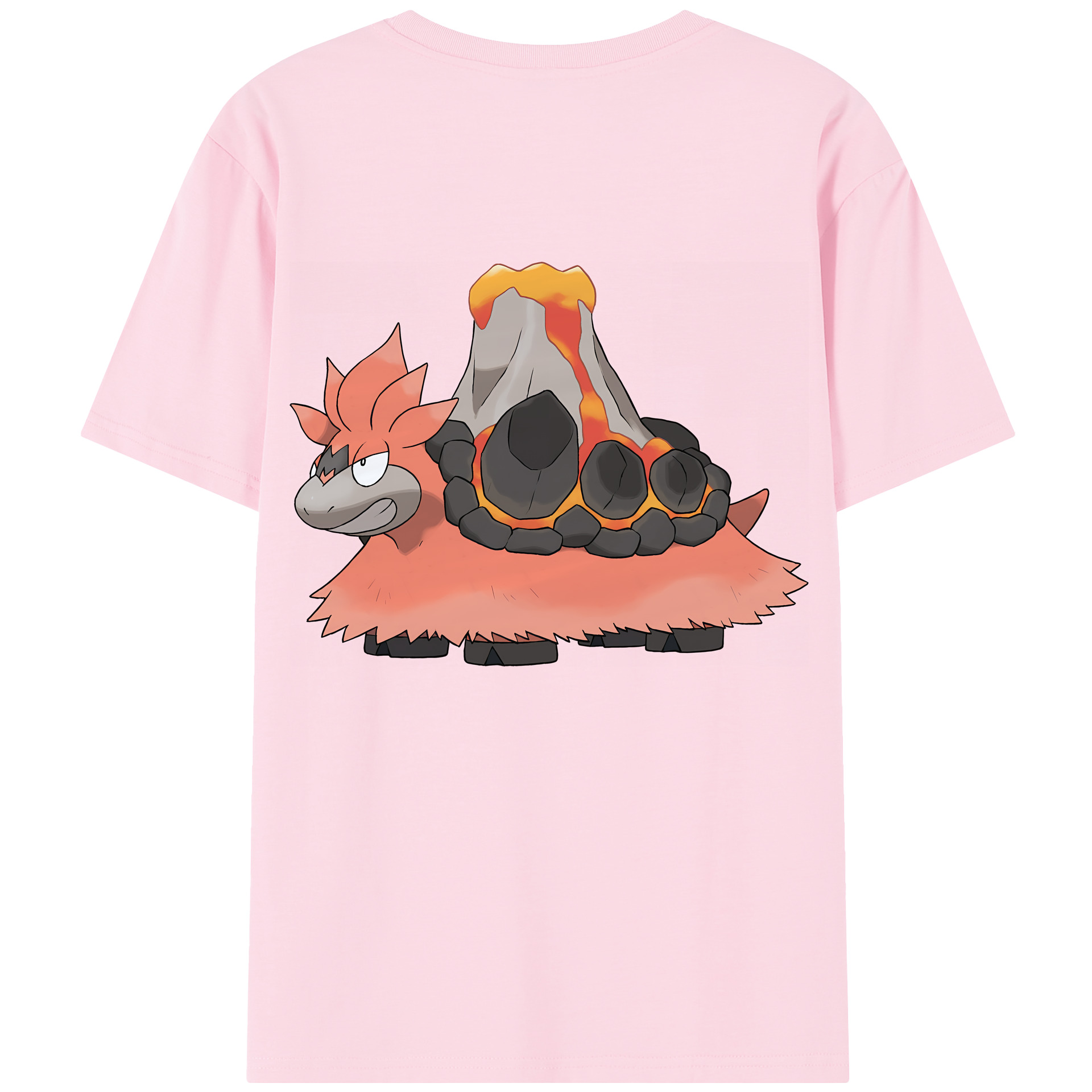 （画像用） ポケットモンスター Pokémon 綿100％半袖Tシャツ（背面プリント）