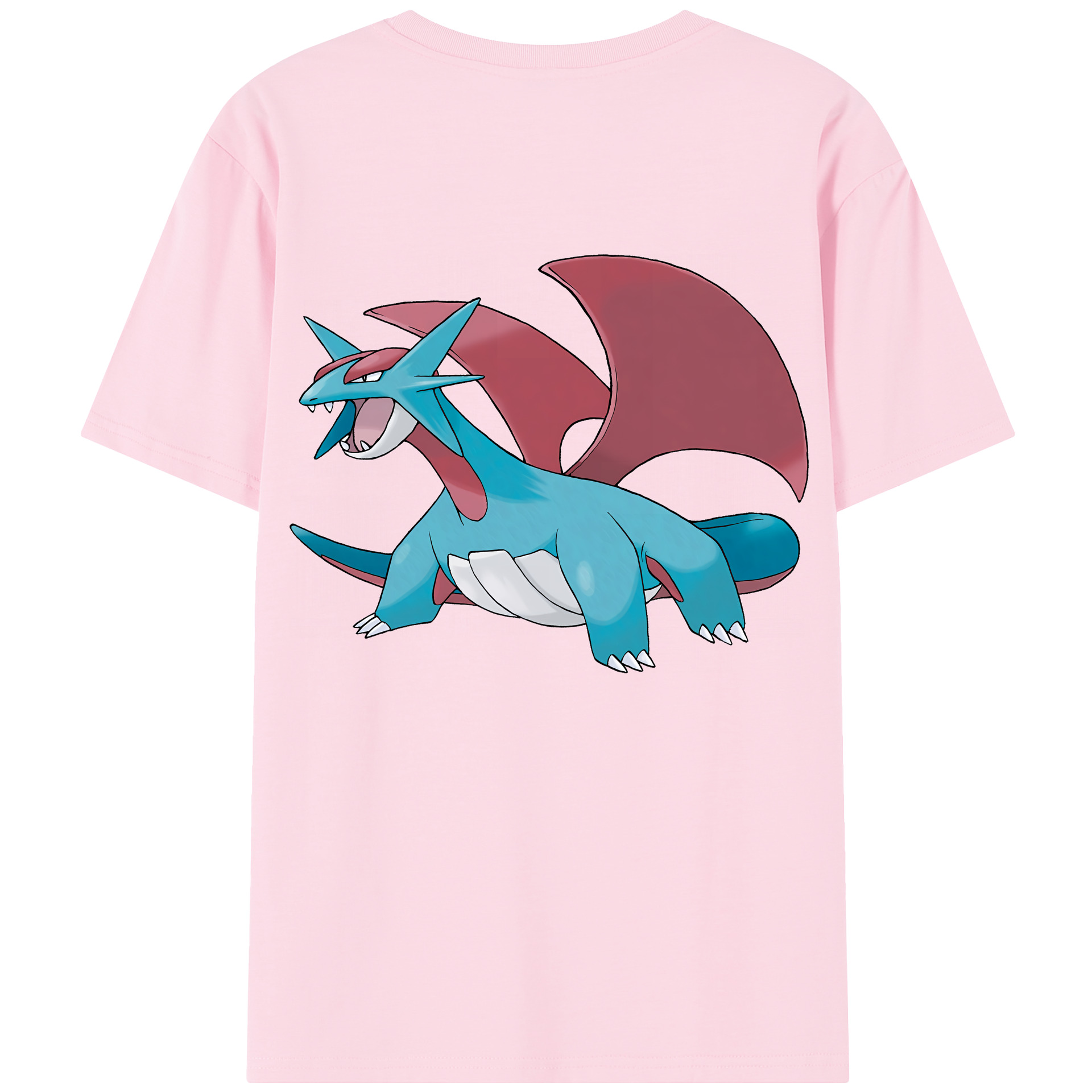 （画像用） ポケットモンスター Pokémon 綿100％半袖Tシャツ（背面プリント）