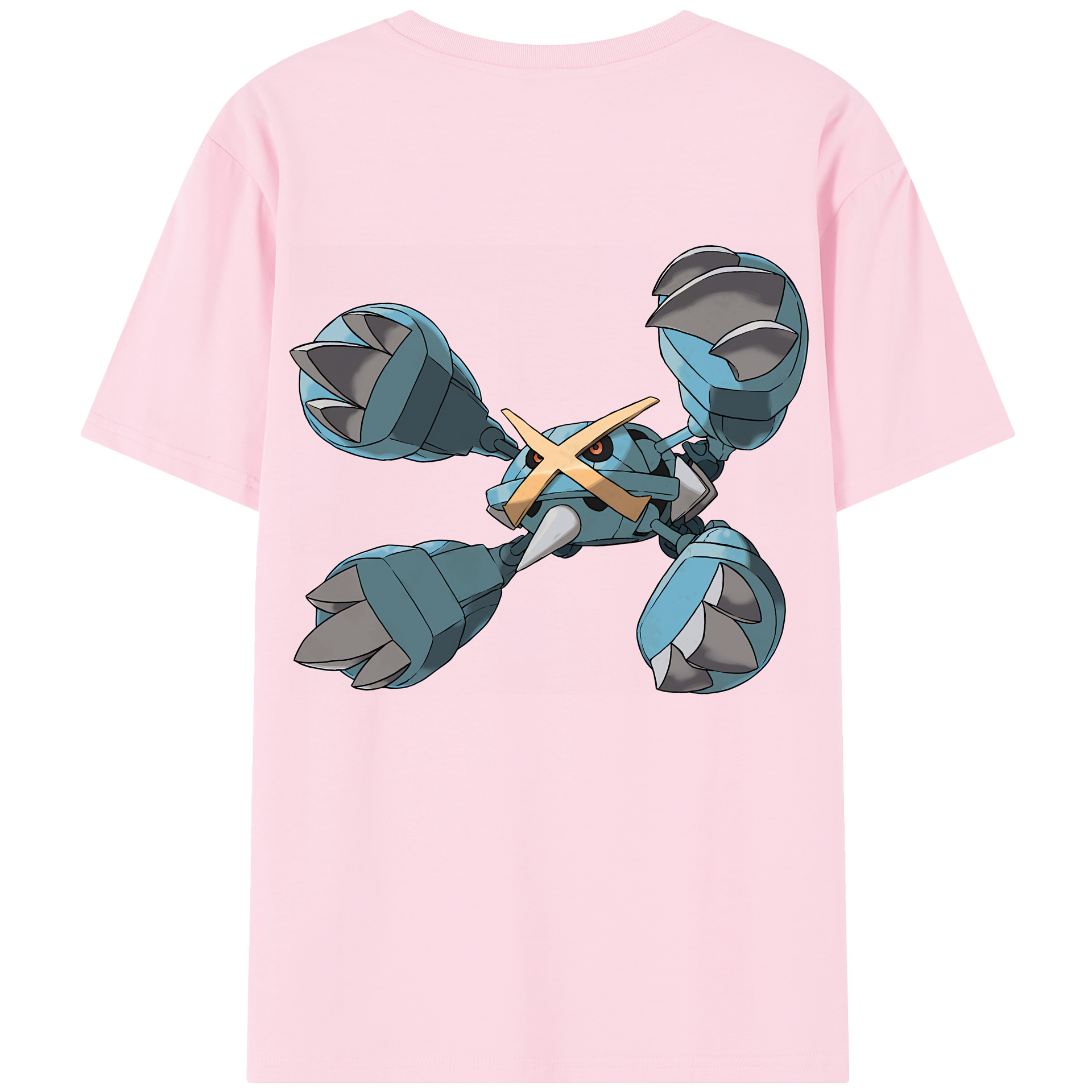 （画像用） ポケットモンスター Pokémon 綿100％半袖Tシャツ（背面プリント）