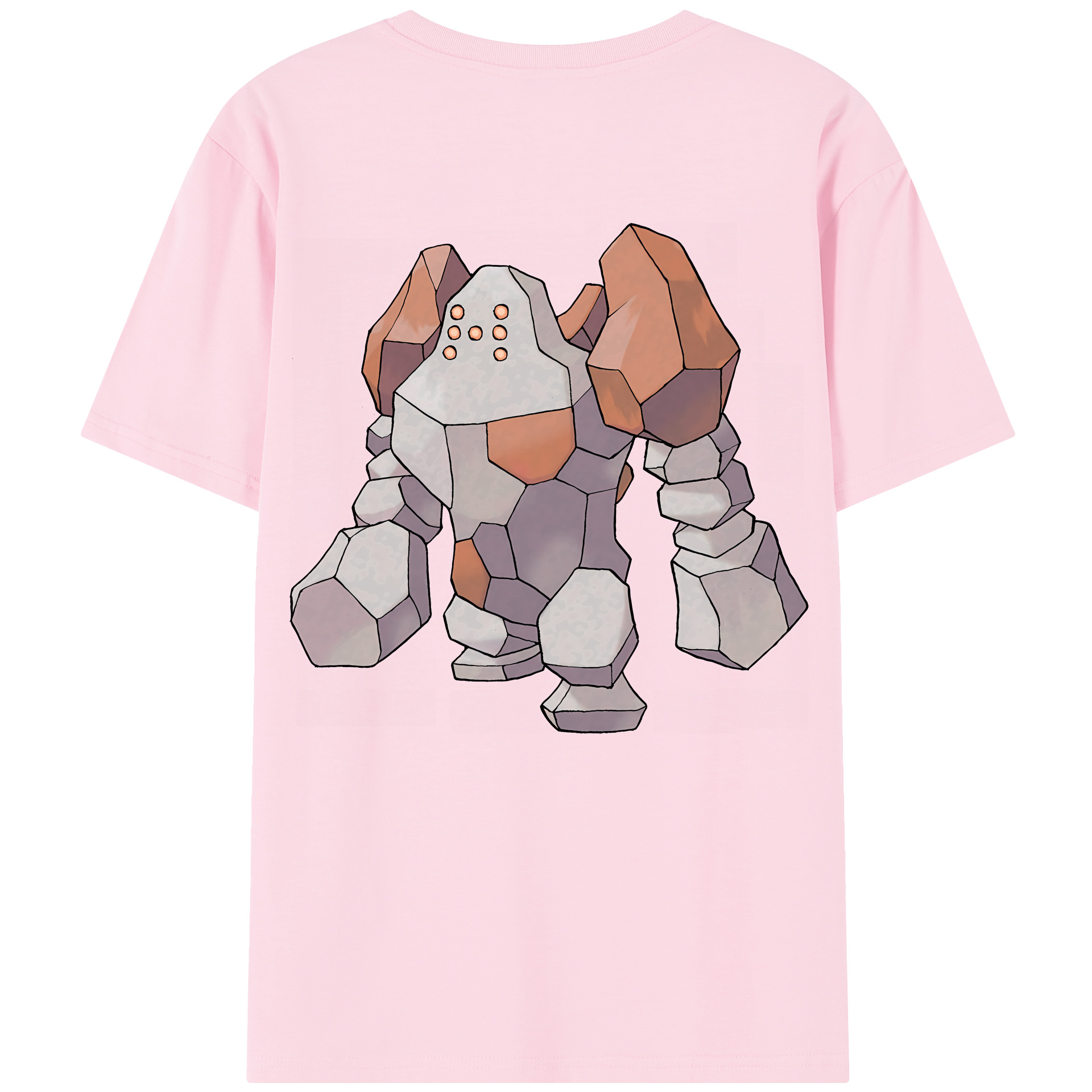 （画像用） ポケットモンスター Pokémon 綿100％半袖Tシャツ（背面プリント）