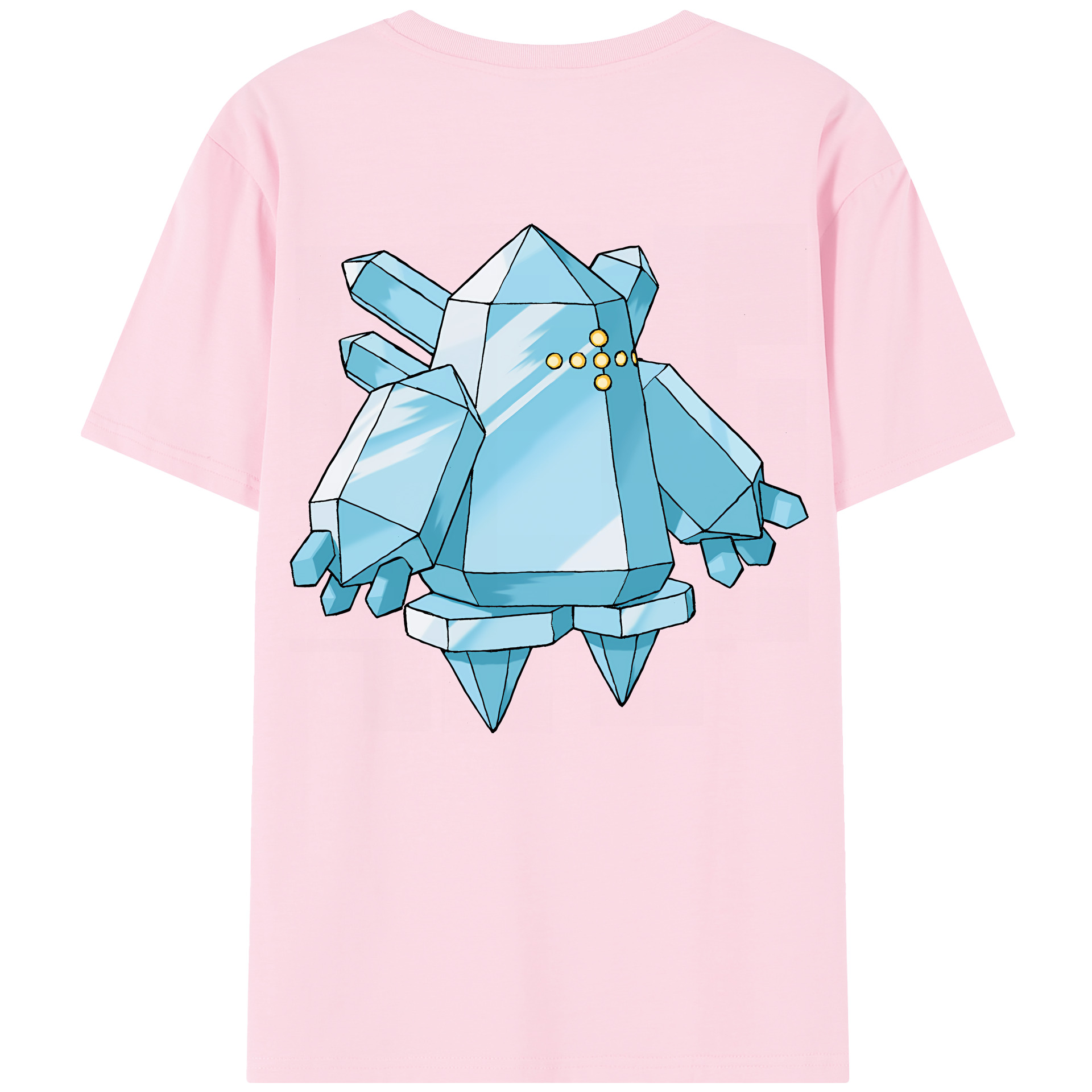（画像用） ポケットモンスター Pokémon 綿100％半袖Tシャツ（背面プリント）