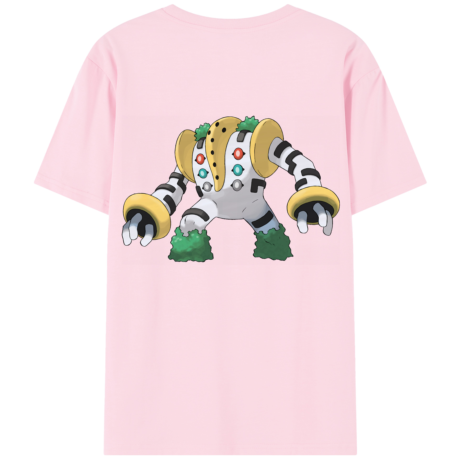 （画像用） ポケットモンスター Pokémon 綿100％半袖Tシャツ（背面プリント）
