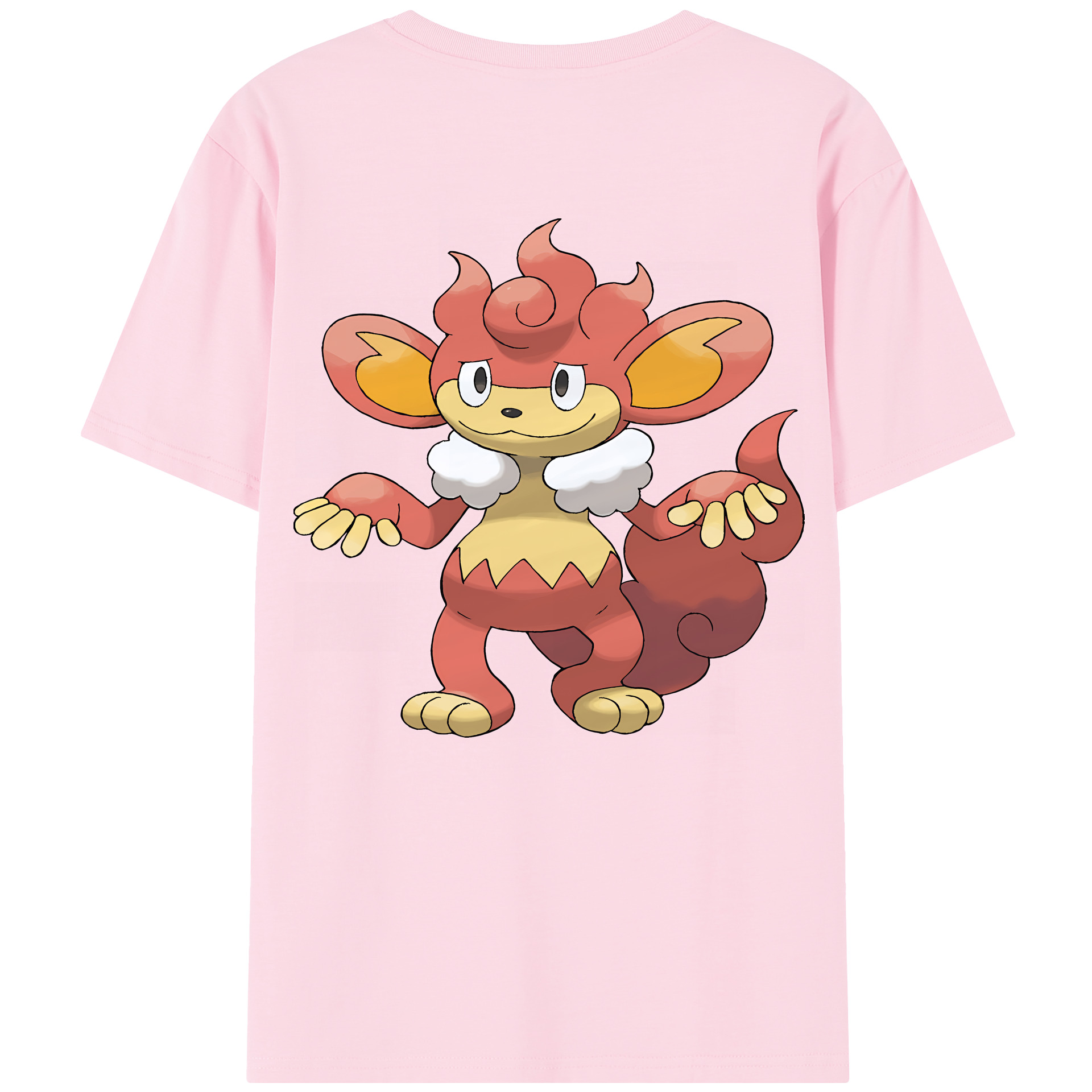 （画像用） ポケットモンスター Pokémon 綿100％半袖Tシャツ（背面プリント）