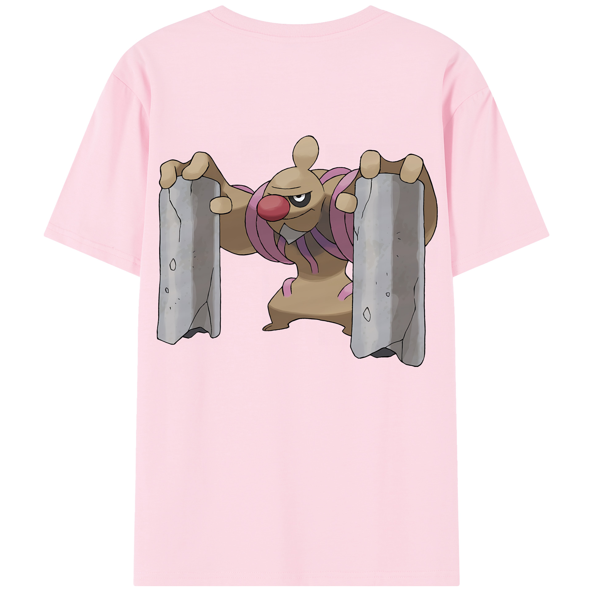 （画像用） ポケットモンスター Pokémon 綿100％半袖Tシャツ（背面プリント）