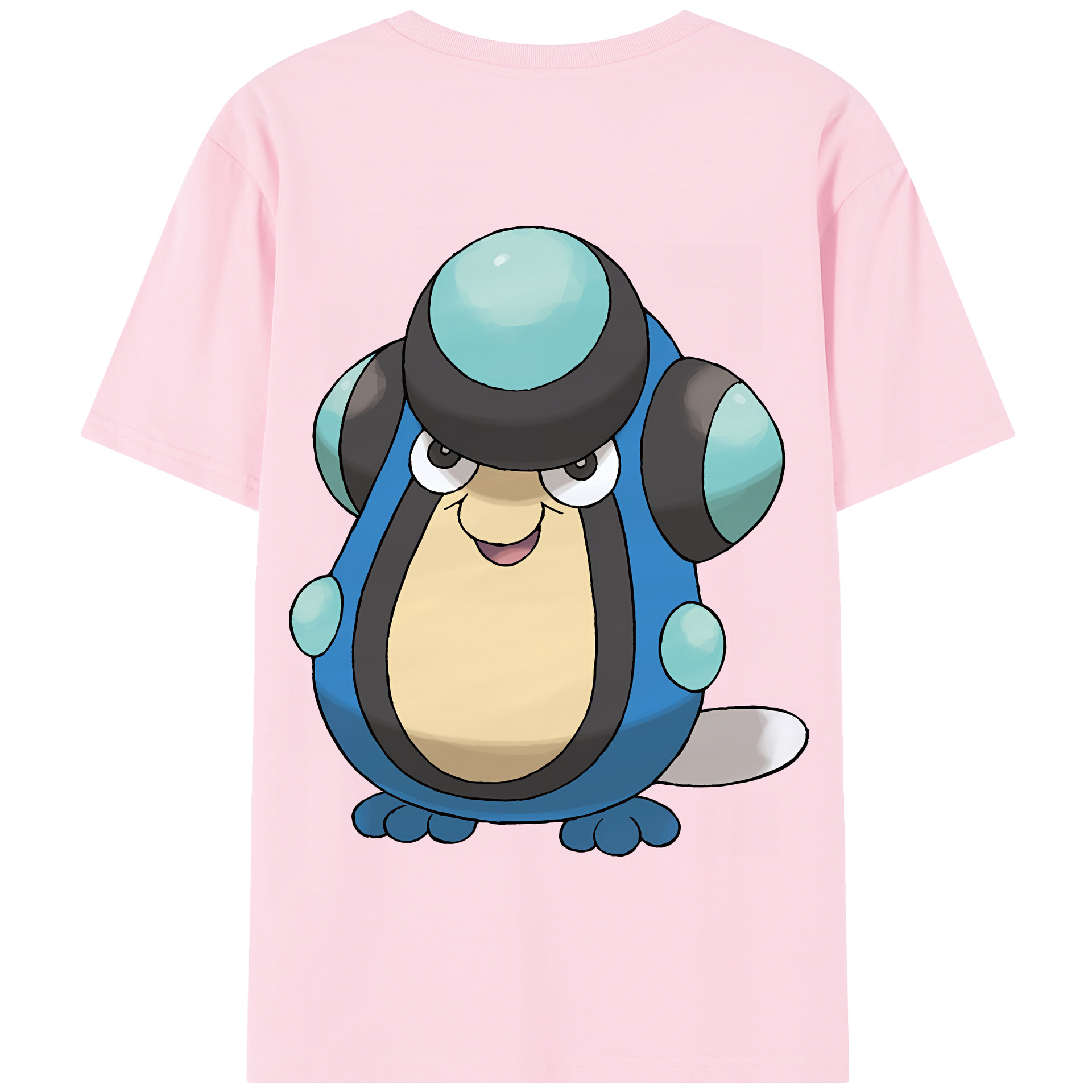 （画像用） ポケットモンスター Pokémon 綿100％半袖Tシャツ（背面プリント）