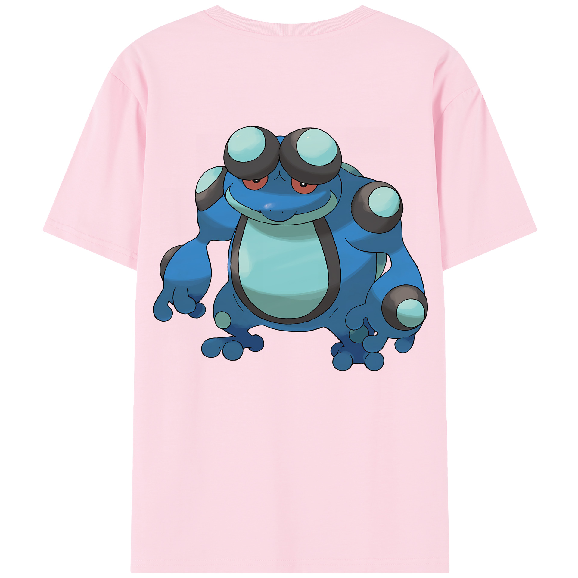 （画像用） ポケットモンスター Pokémon 綿100％半袖Tシャツ（背面プリント）