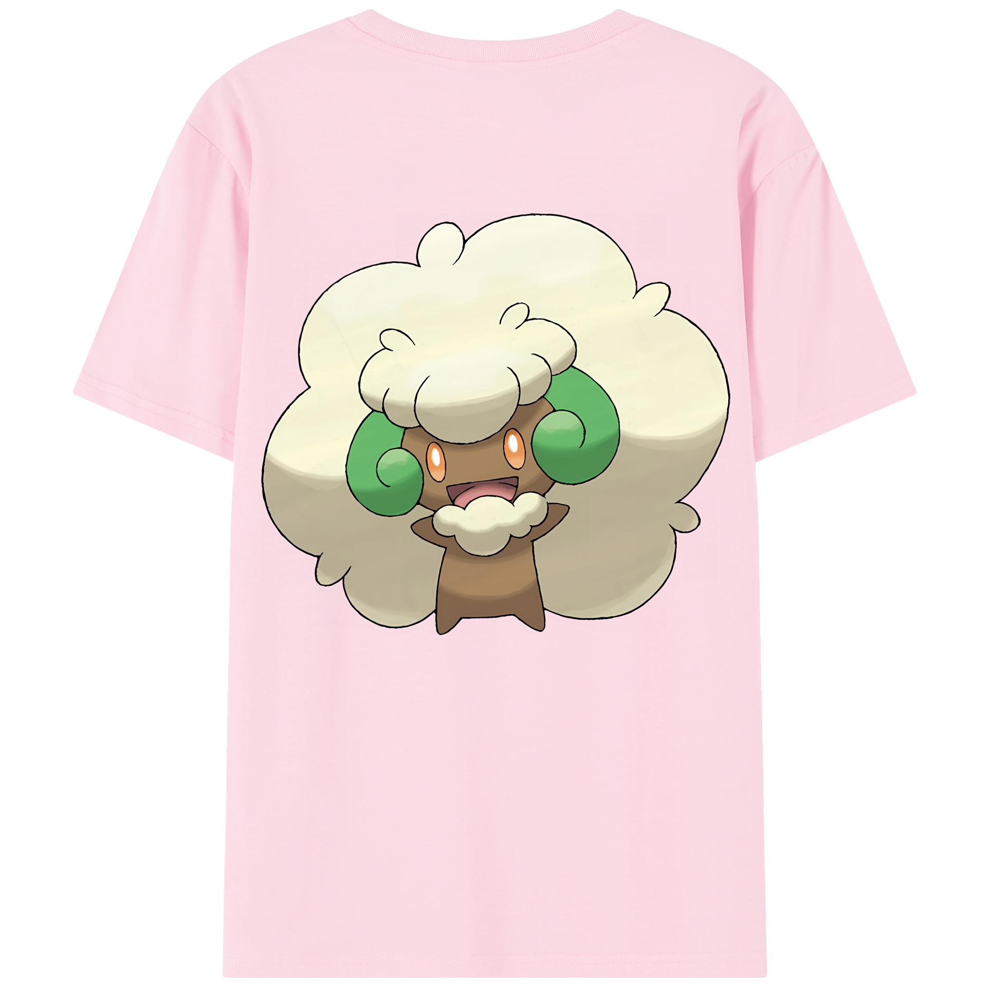（画像用） ポケットモンスター Pokémon 綿100％半袖Tシャツ（背面プリント）