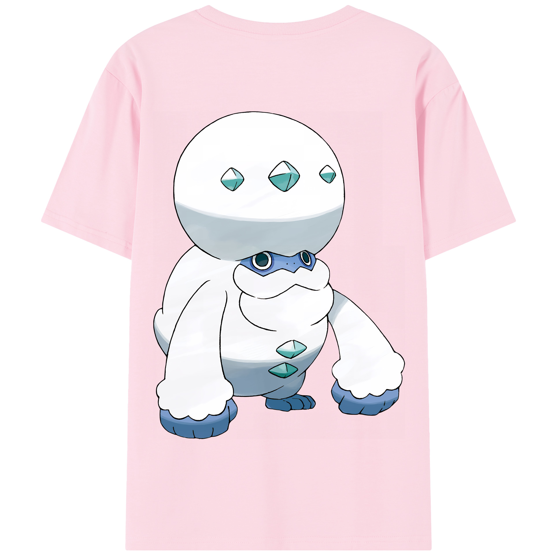 （画像用） ポケットモンスター Pokémon 綿100％半袖Tシャツ（背面プリント）