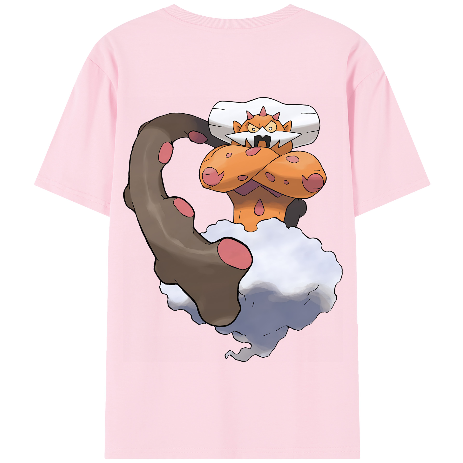 （画像用） ポケットモンスター Pokémon 綿100％半袖Tシャツ（背面プリント）