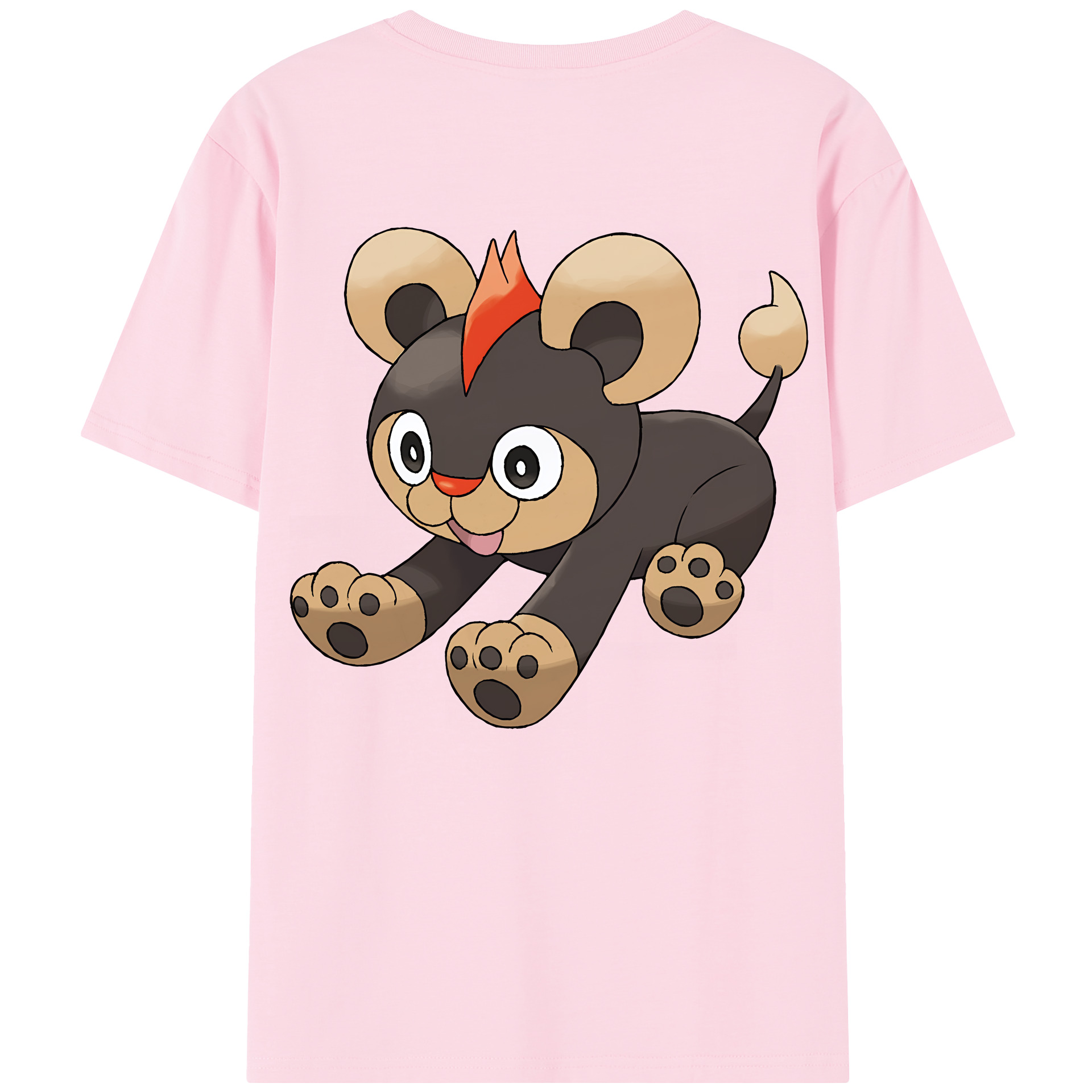 （画像用） ポケットモンスター Pokémon 綿100％半袖Tシャツ（背面プリント）