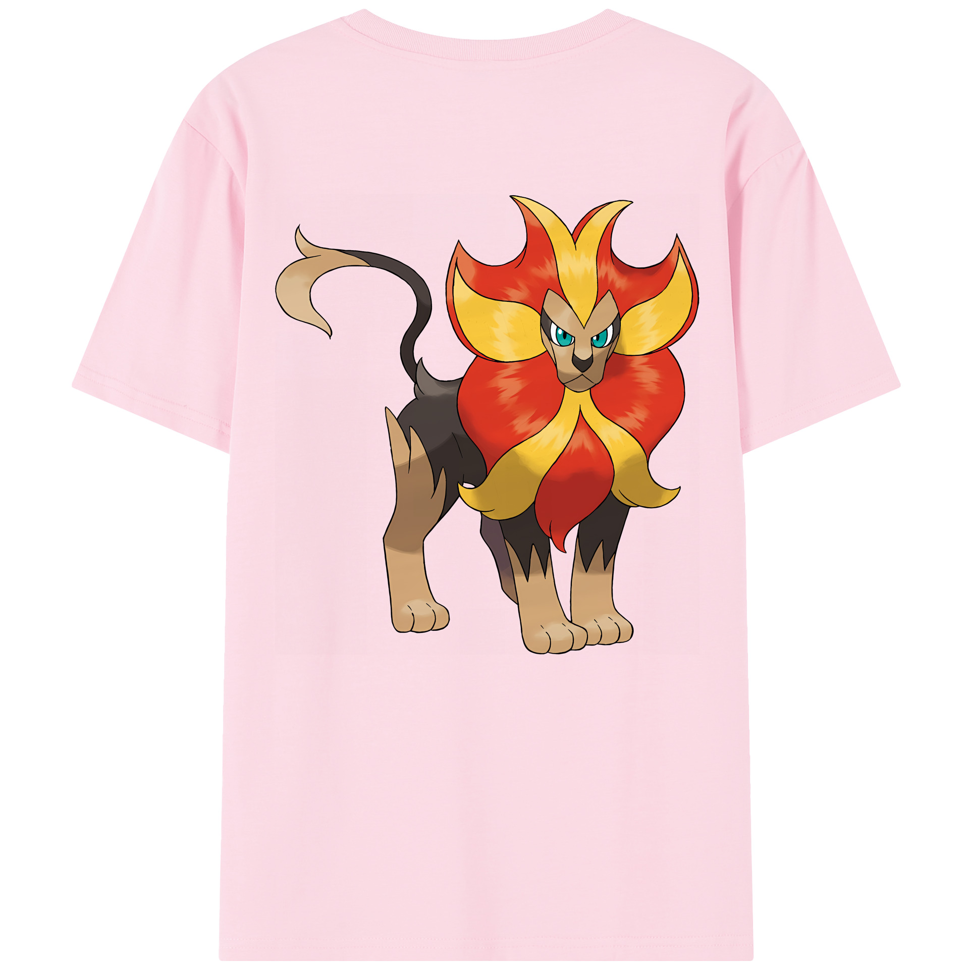 （画像用） ポケットモンスター Pokémon 綿100％半袖Tシャツ（背面プリント）