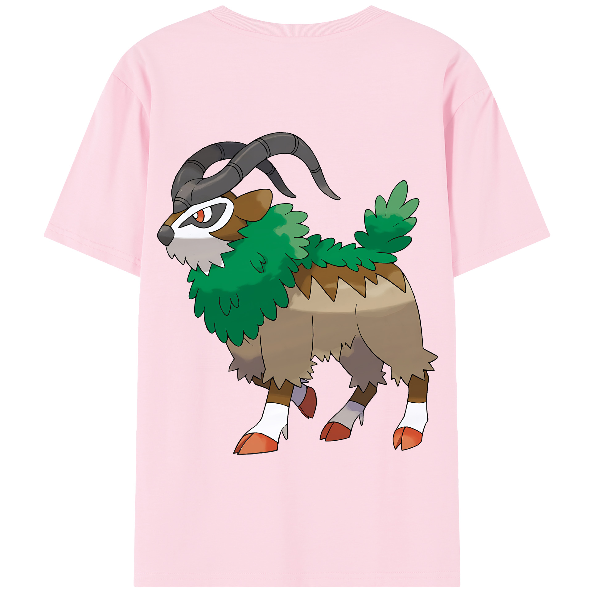 （画像用） ポケットモンスター Pokémon 綿100％半袖Tシャツ（背面プリント）