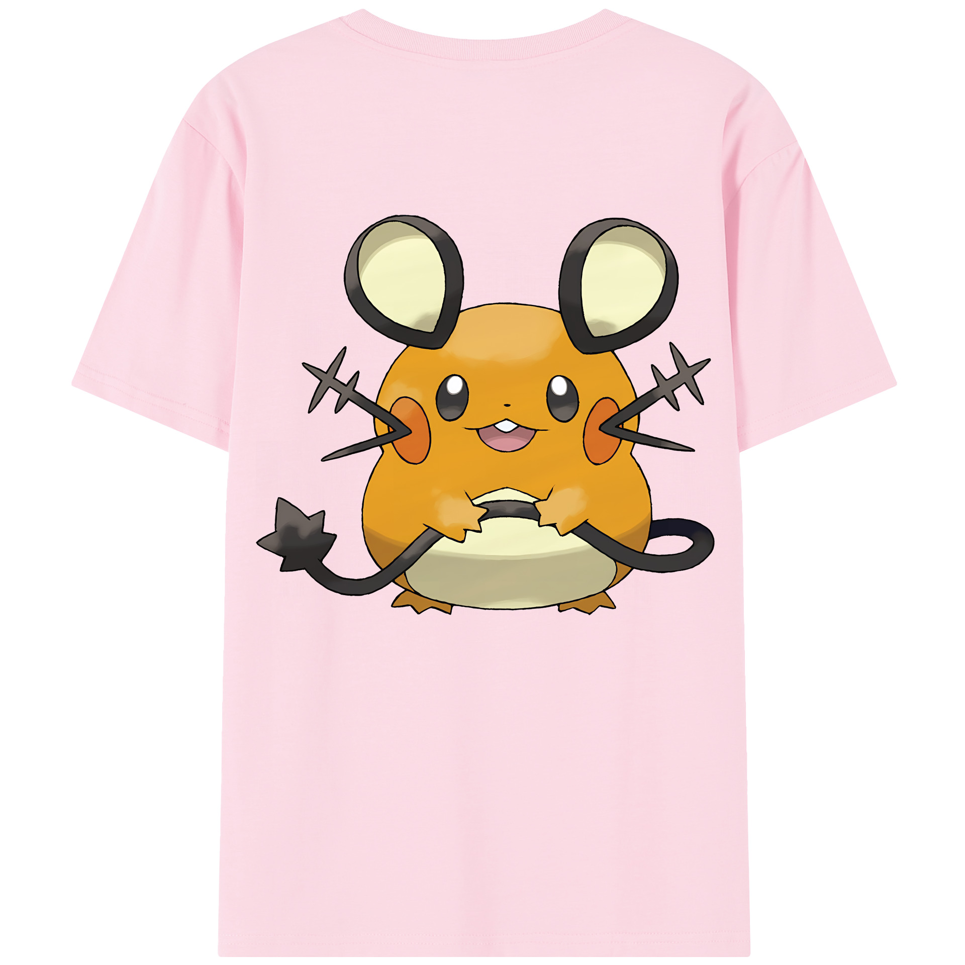 （画像用） ポケットモンスター Pokémon 綿100％半袖Tシャツ（背面プリント）
