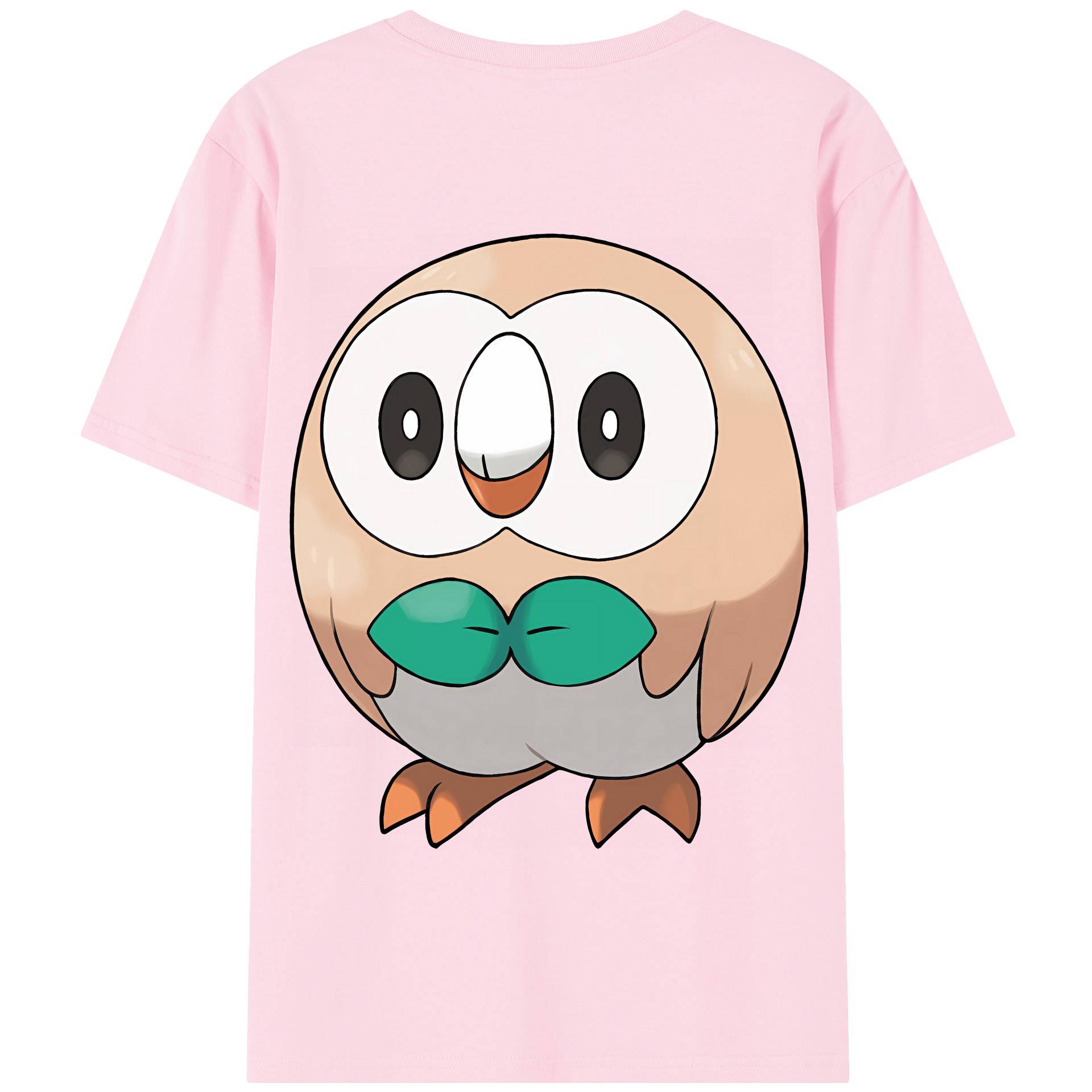 （画像用） ポケットモンスター Pokémon 綿100％半袖Tシャツ（背面プリント）