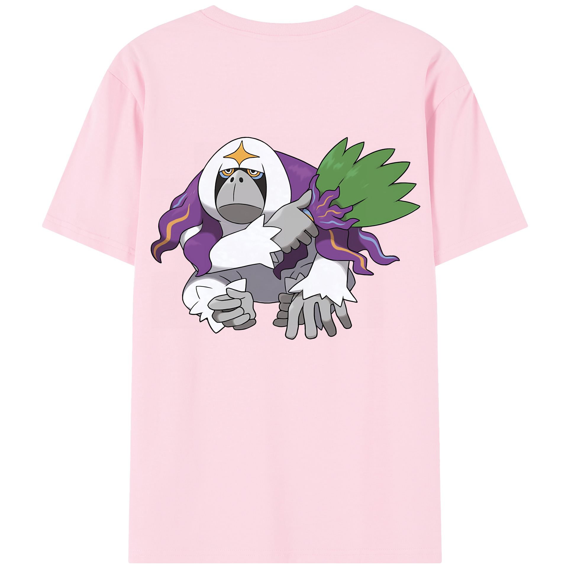 （画像用） ポケットモンスター Pokémon 綿100％半袖Tシャツ（背面プリント）