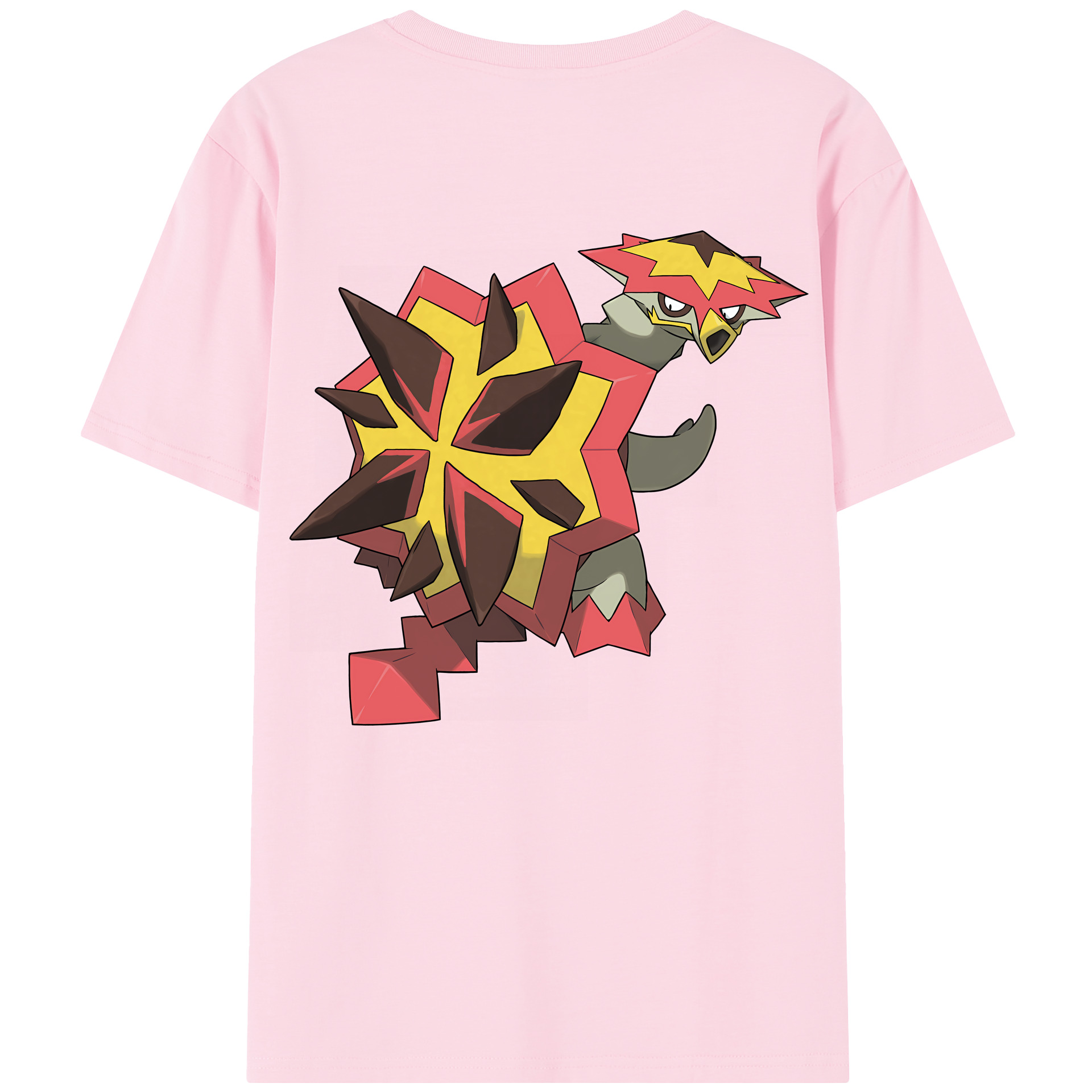 （画像用） ポケットモンスター Pokémon 綿100％半袖Tシャツ（背面プリント）
