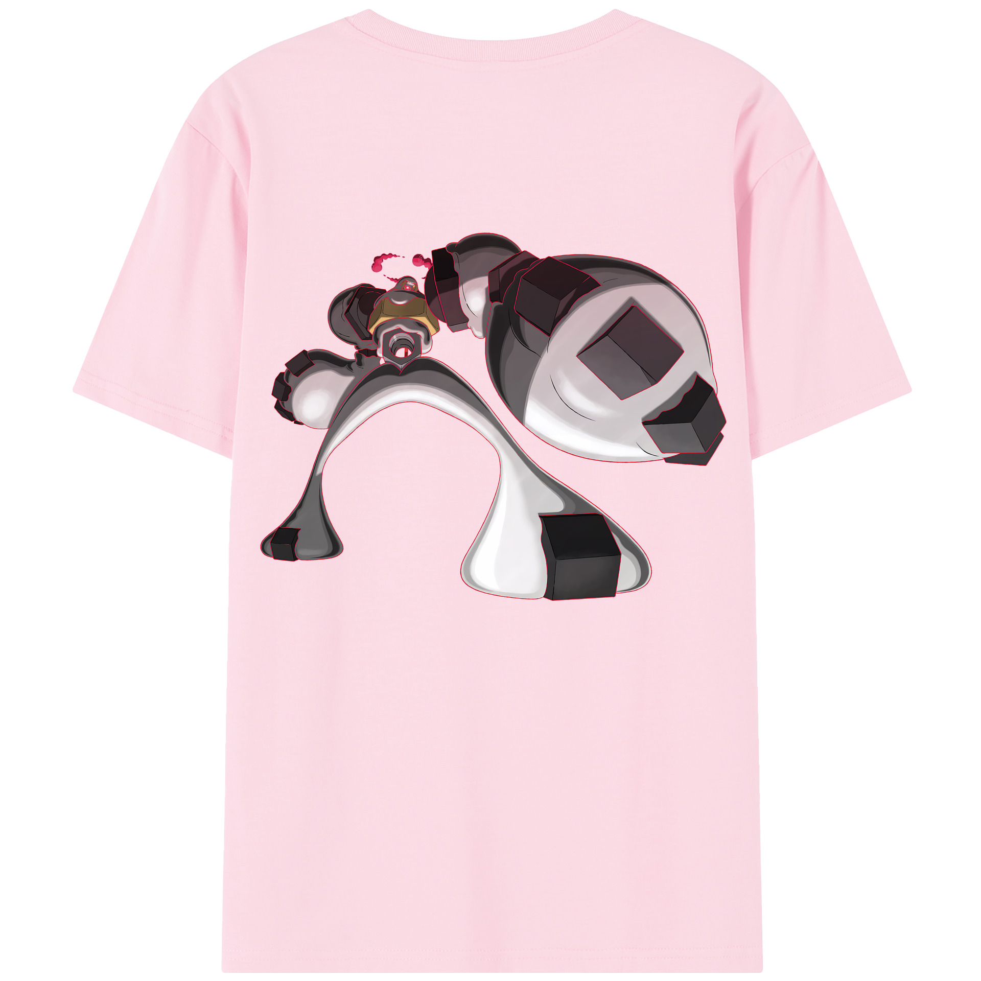 （画像用） ポケットモンスター Pokémon 綿100％半袖Tシャツ（背面プリント）