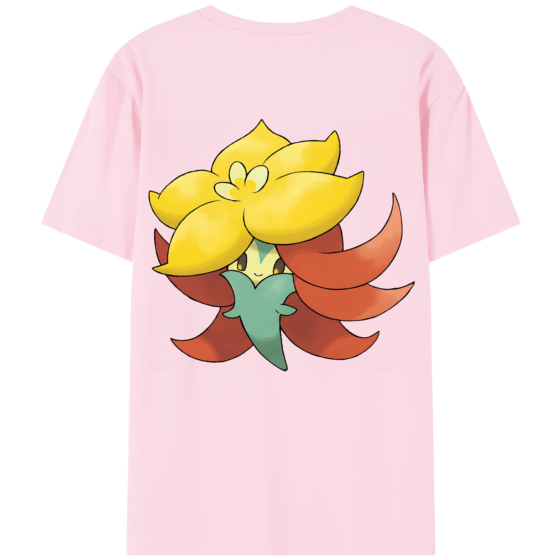 （画像用） ポケットモンスター Pokémon 綿100％半袖Tシャツ（背面プリント）