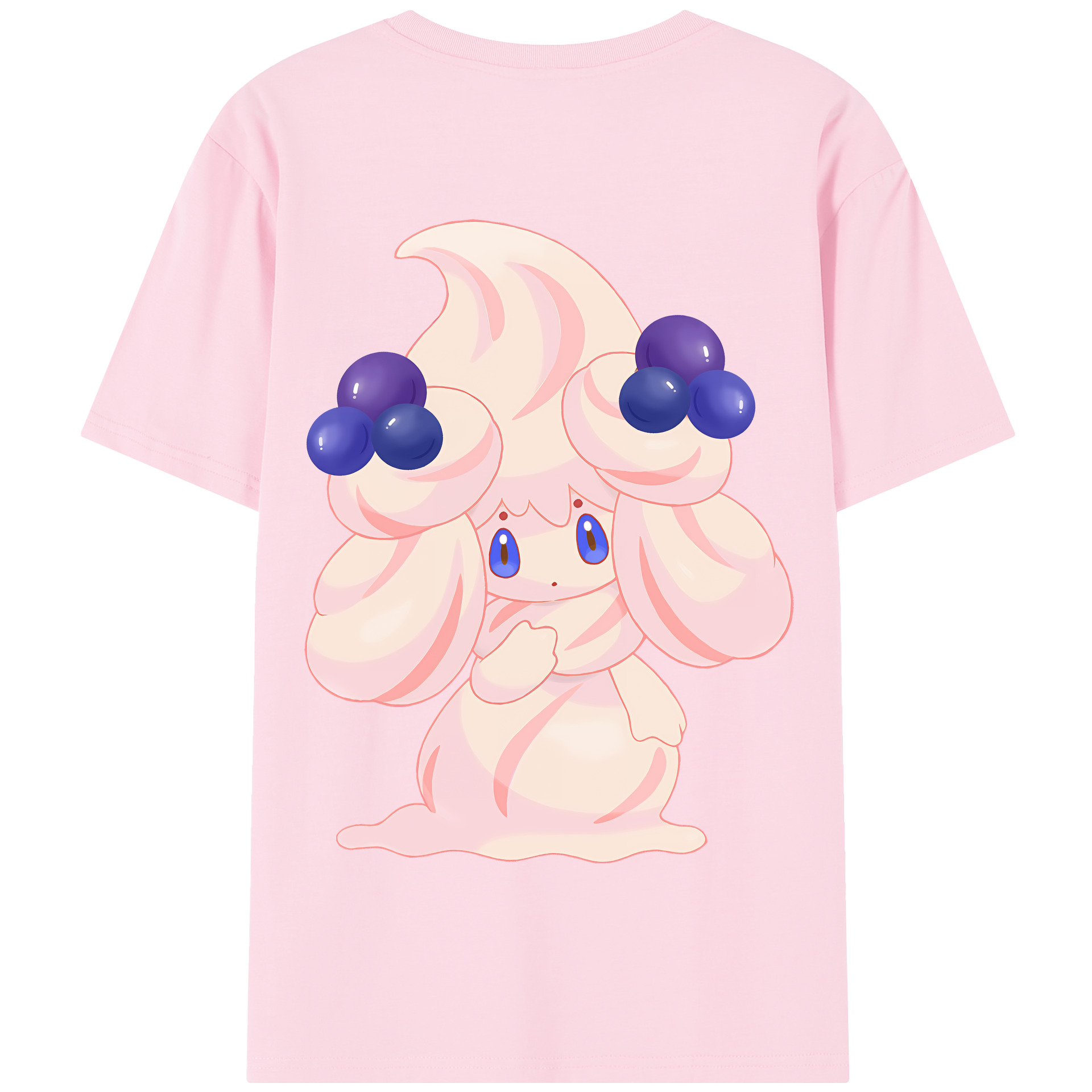 （画像用） ポケットモンスター Pokémon 綿100％半袖Tシャツ（背面プリント）