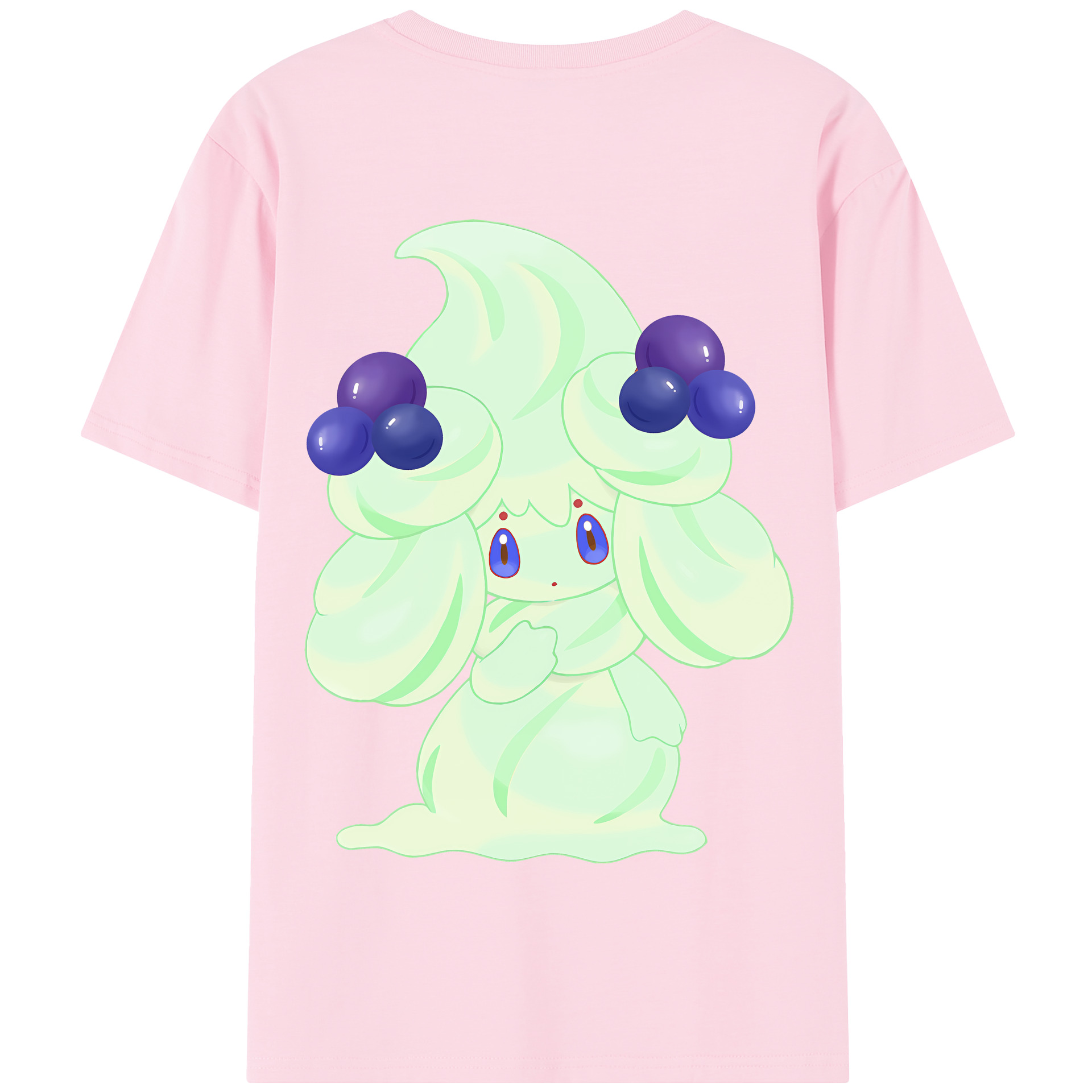（画像用） ポケットモンスター Pokémon 綿100％半袖Tシャツ（背面プリント）