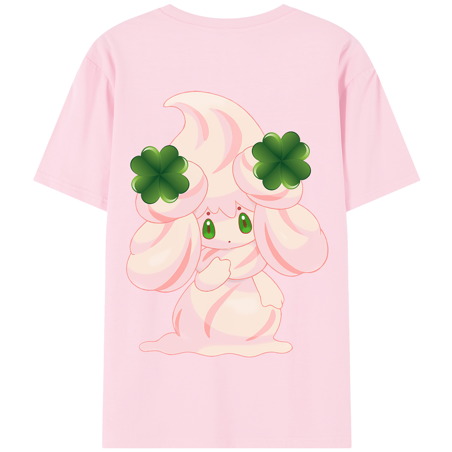 （画像用） ポケットモンスター Pokémon 綿100％半袖Tシャツ（背面プリント）