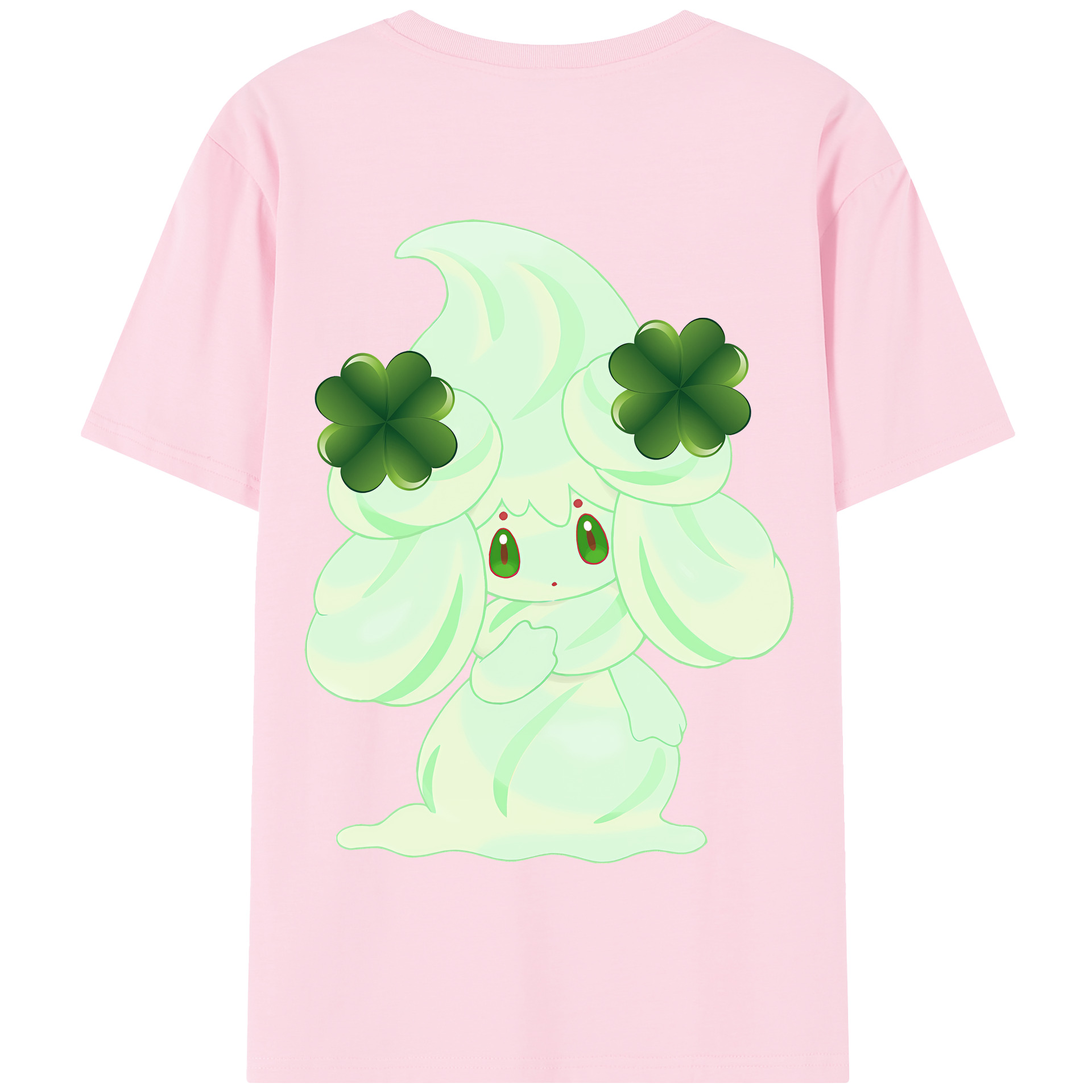 （画像用） ポケットモンスター Pokémon 綿100％半袖Tシャツ（背面プリント）
