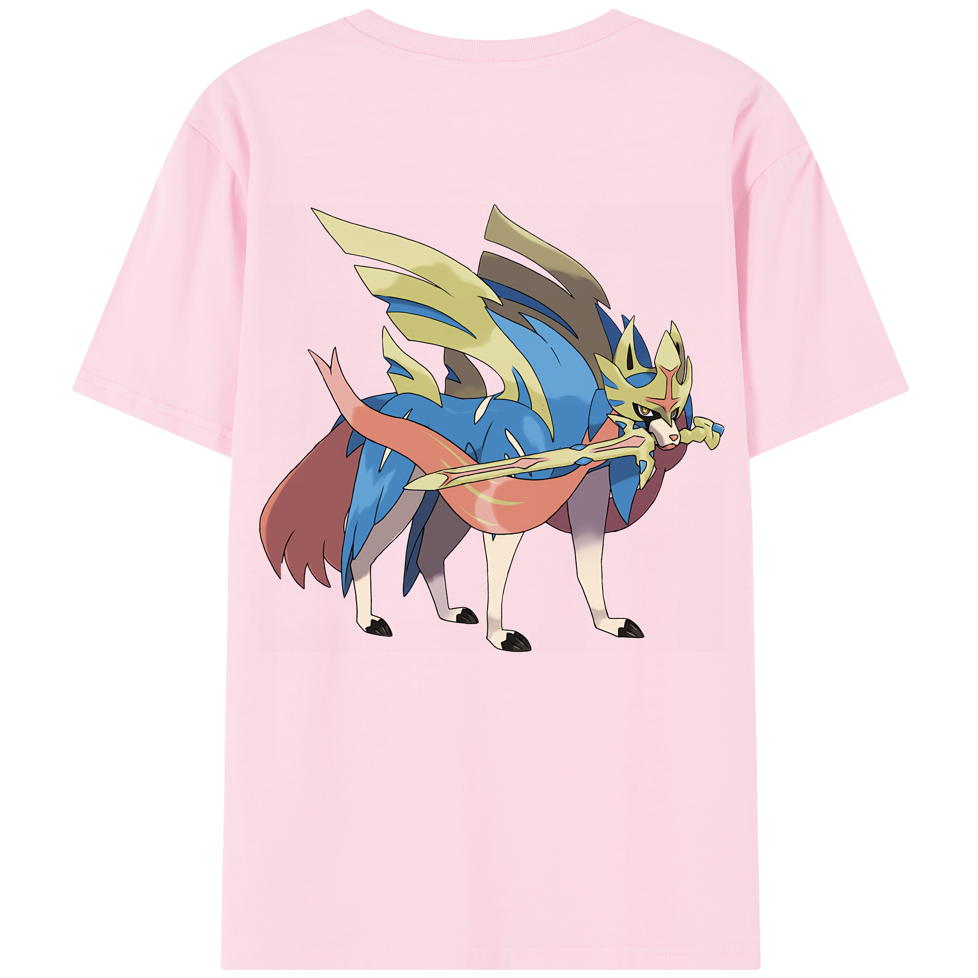 （画像用） ポケットモンスター Pokémon 綿100％半袖Tシャツ（背面プリント）